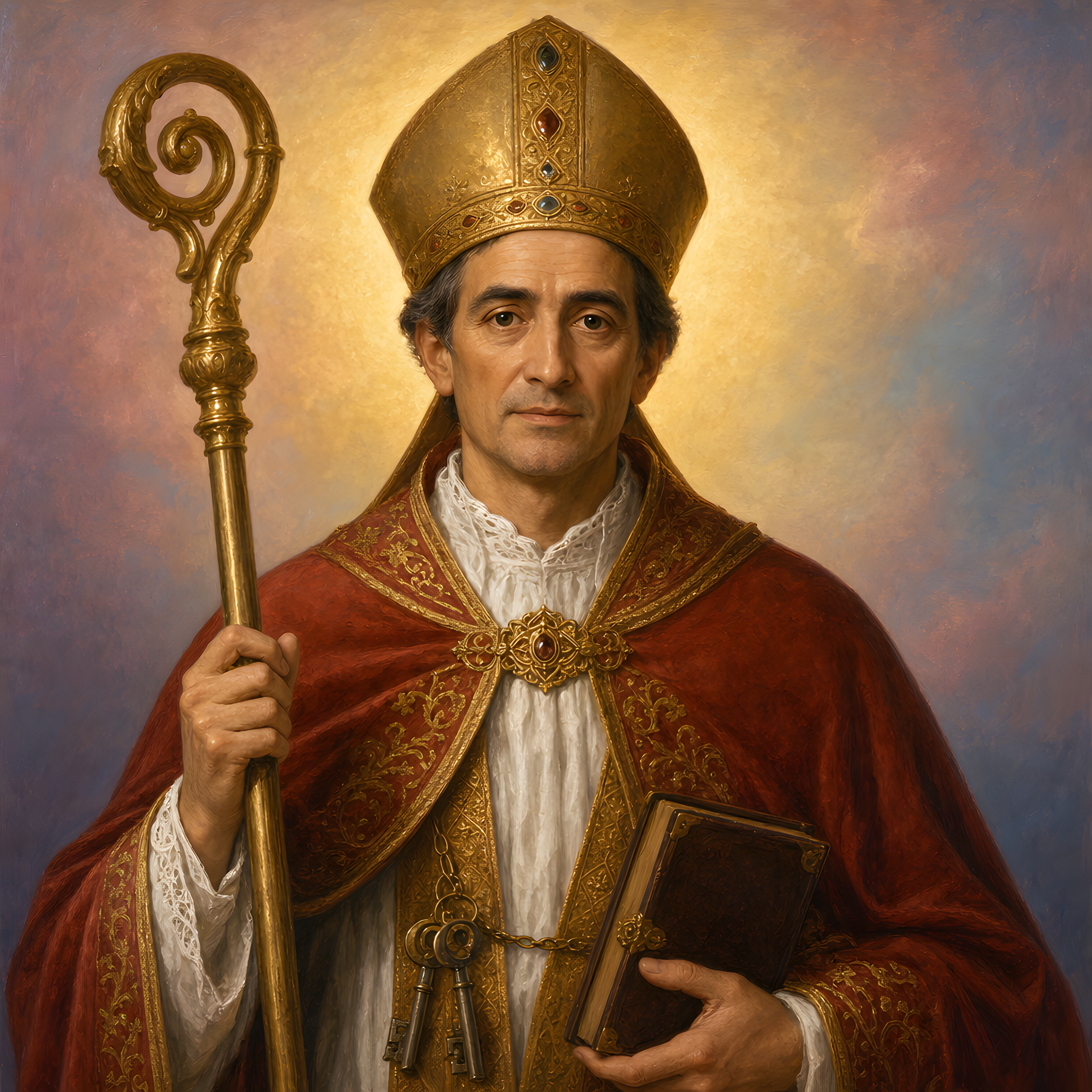 Portrait of St. Epiphanius of Pavia