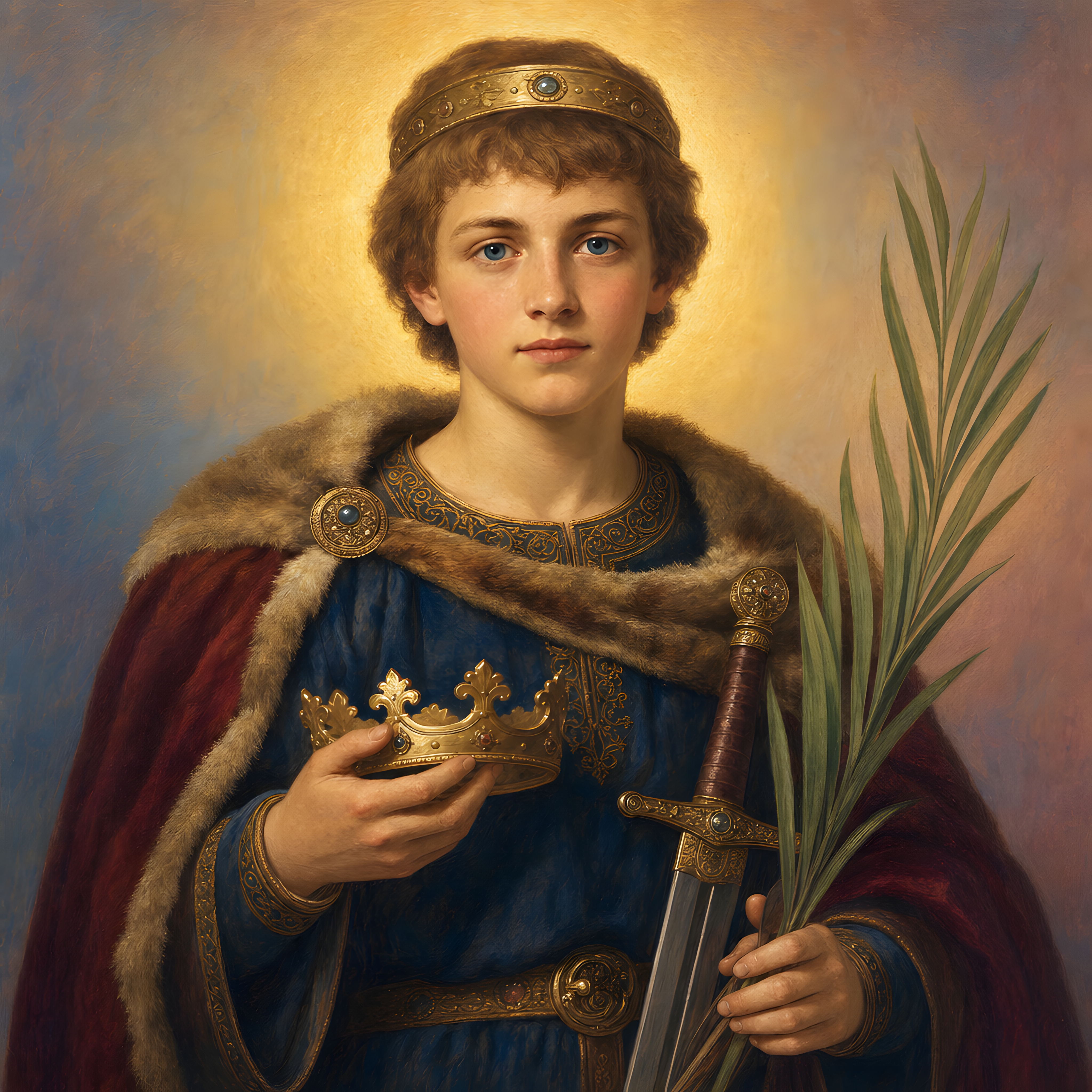 Portrait of St. Ethelbert of East Anglia