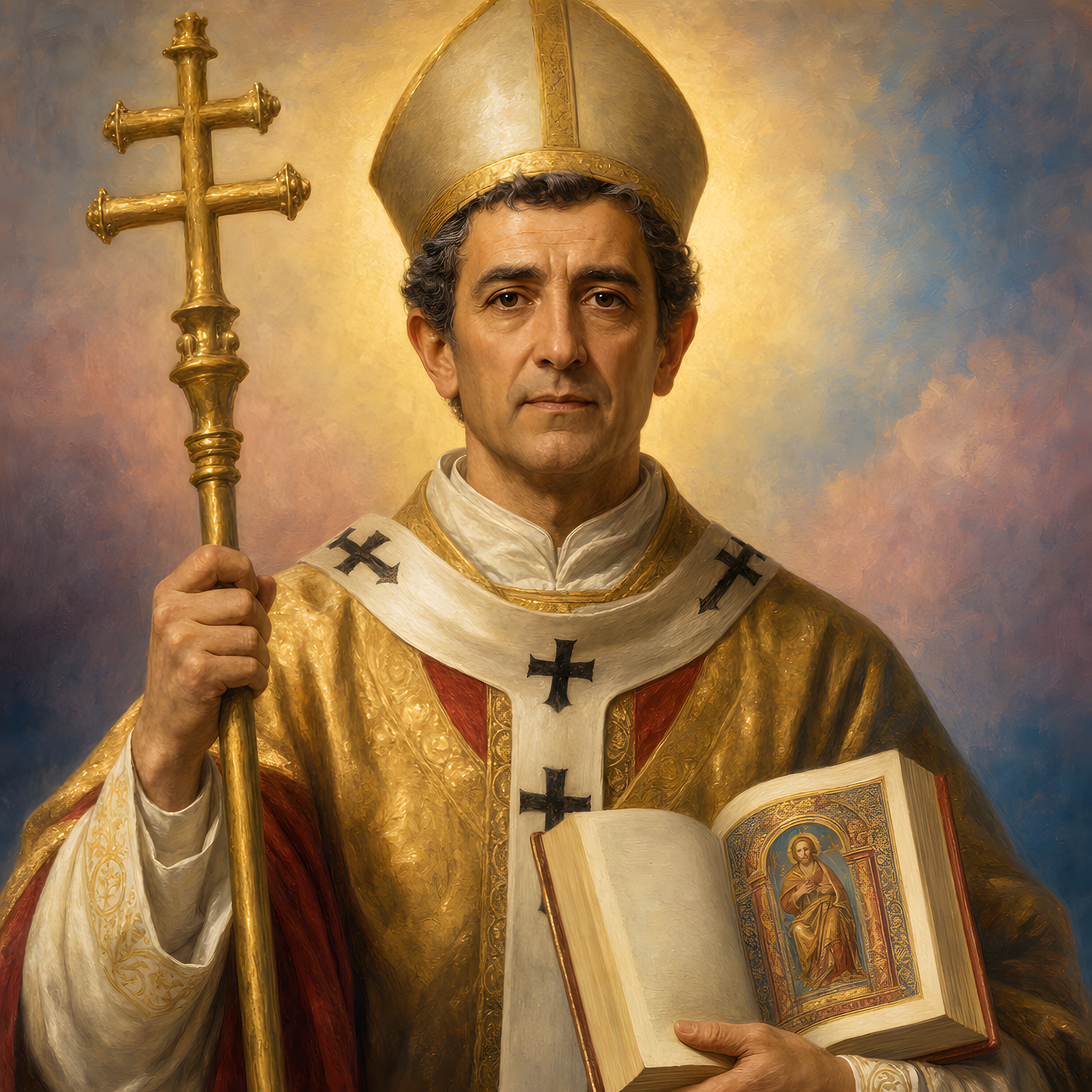 Portrait of St. Eugene I