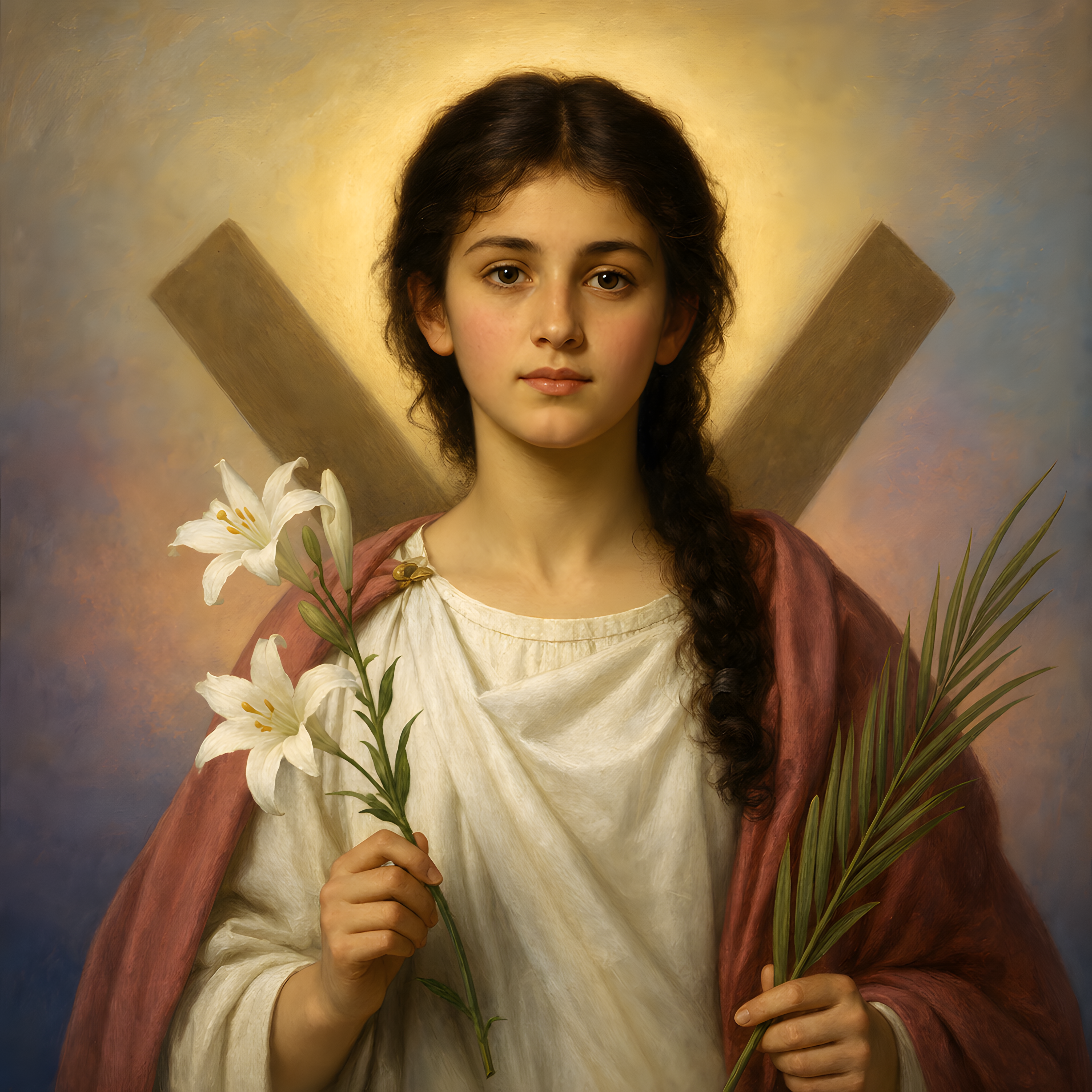 Portrait of St. Eulalia of Barcelona