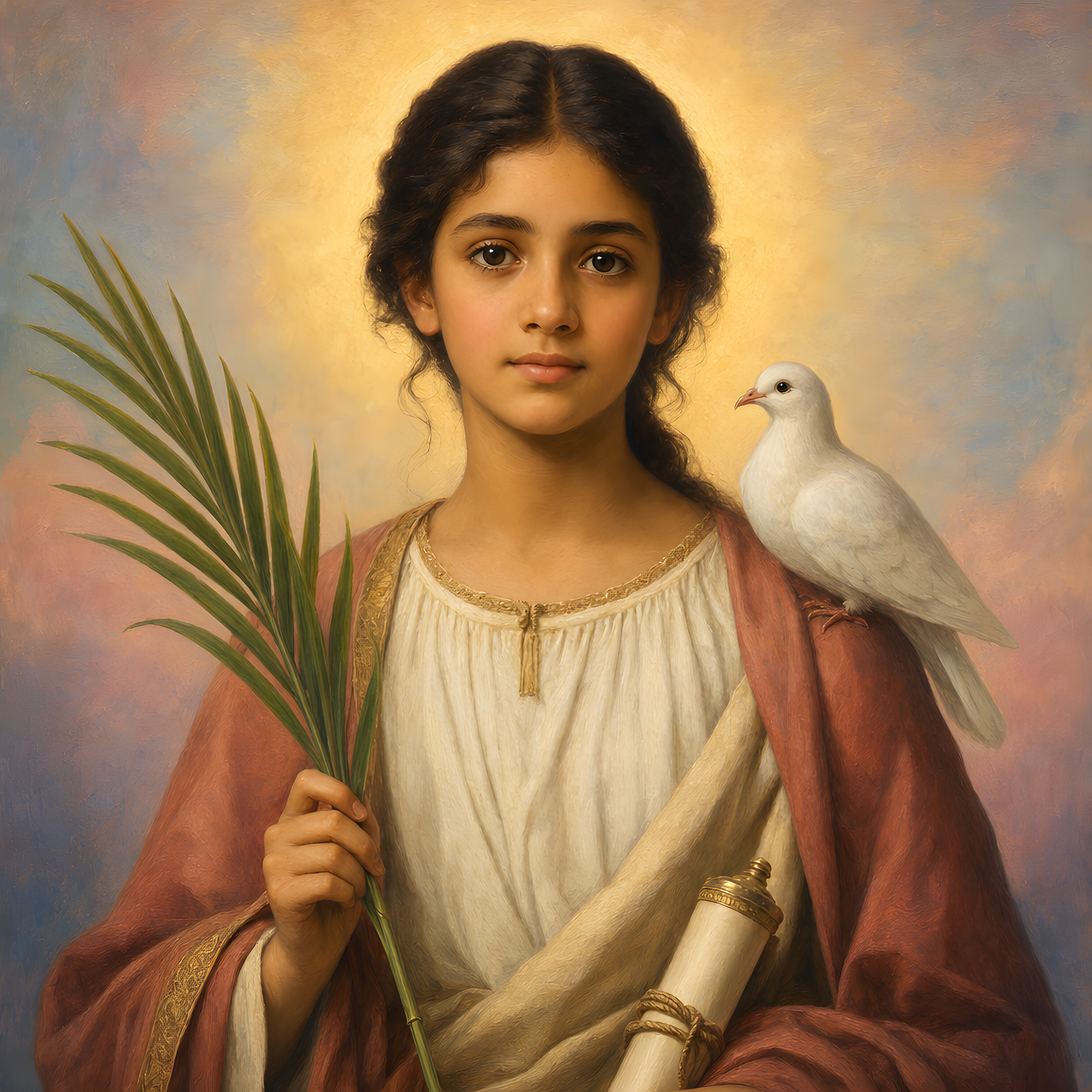 Portrait of St. Eulalia of Mérida