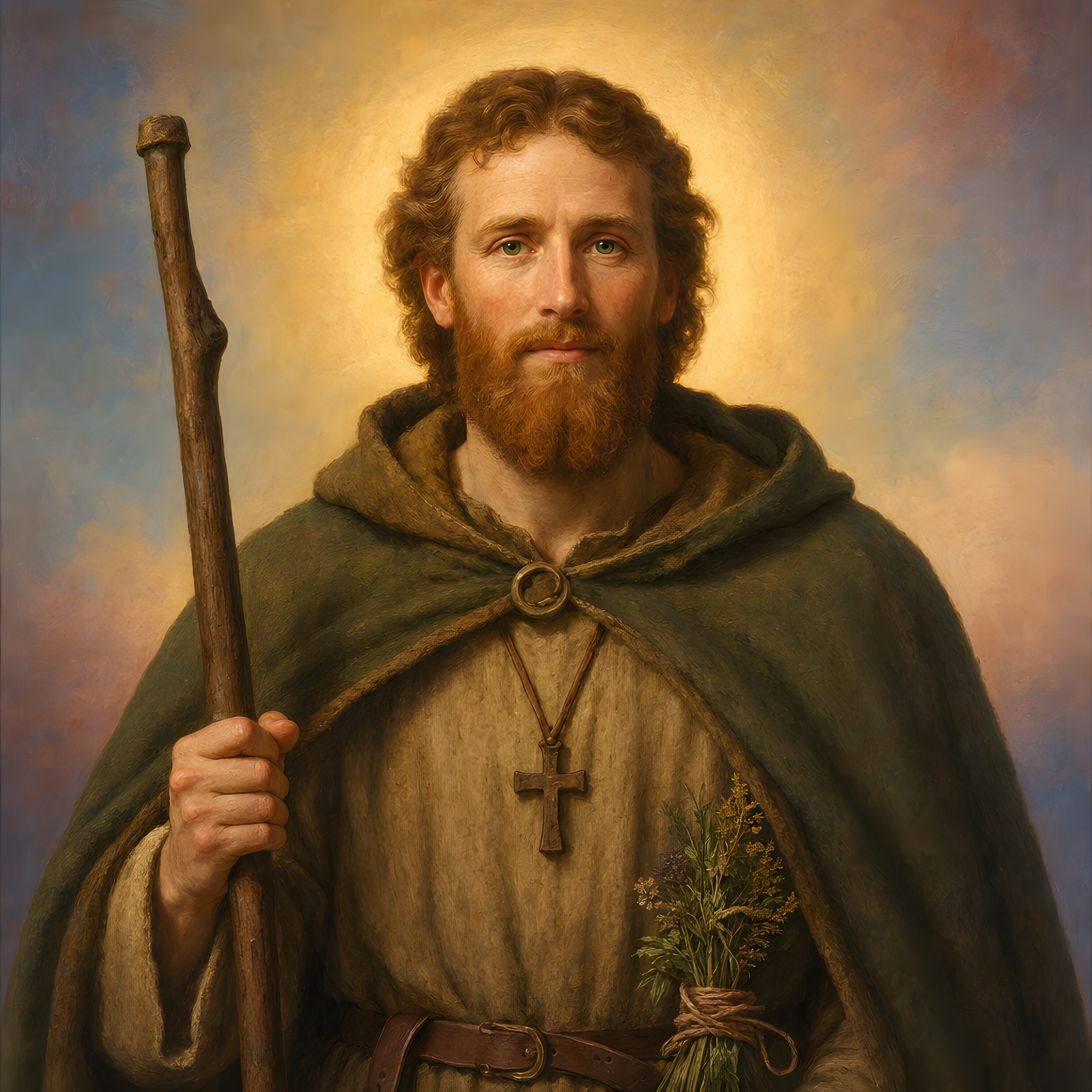 Portrait of St. Faelan