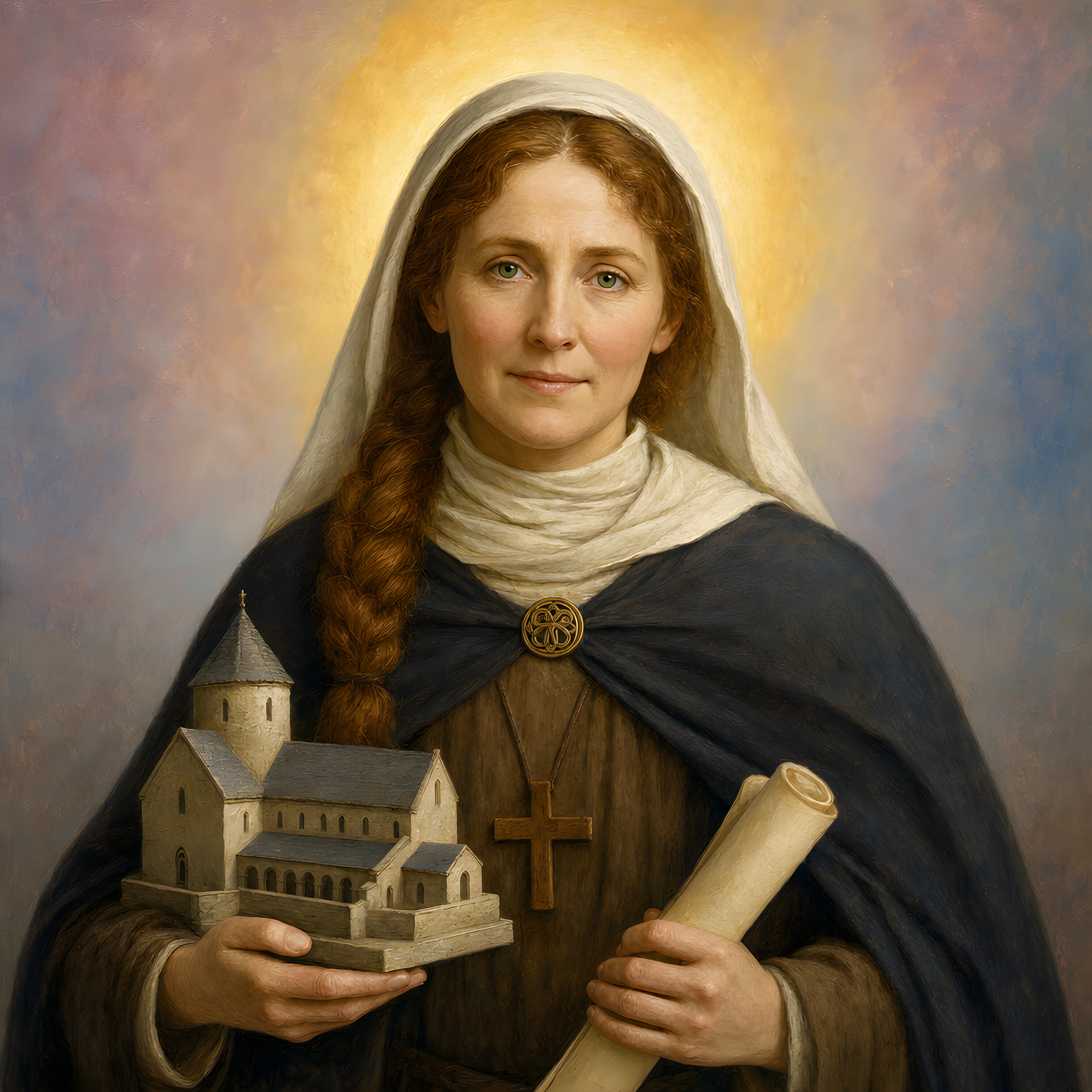 Portrait of St. Fanchea