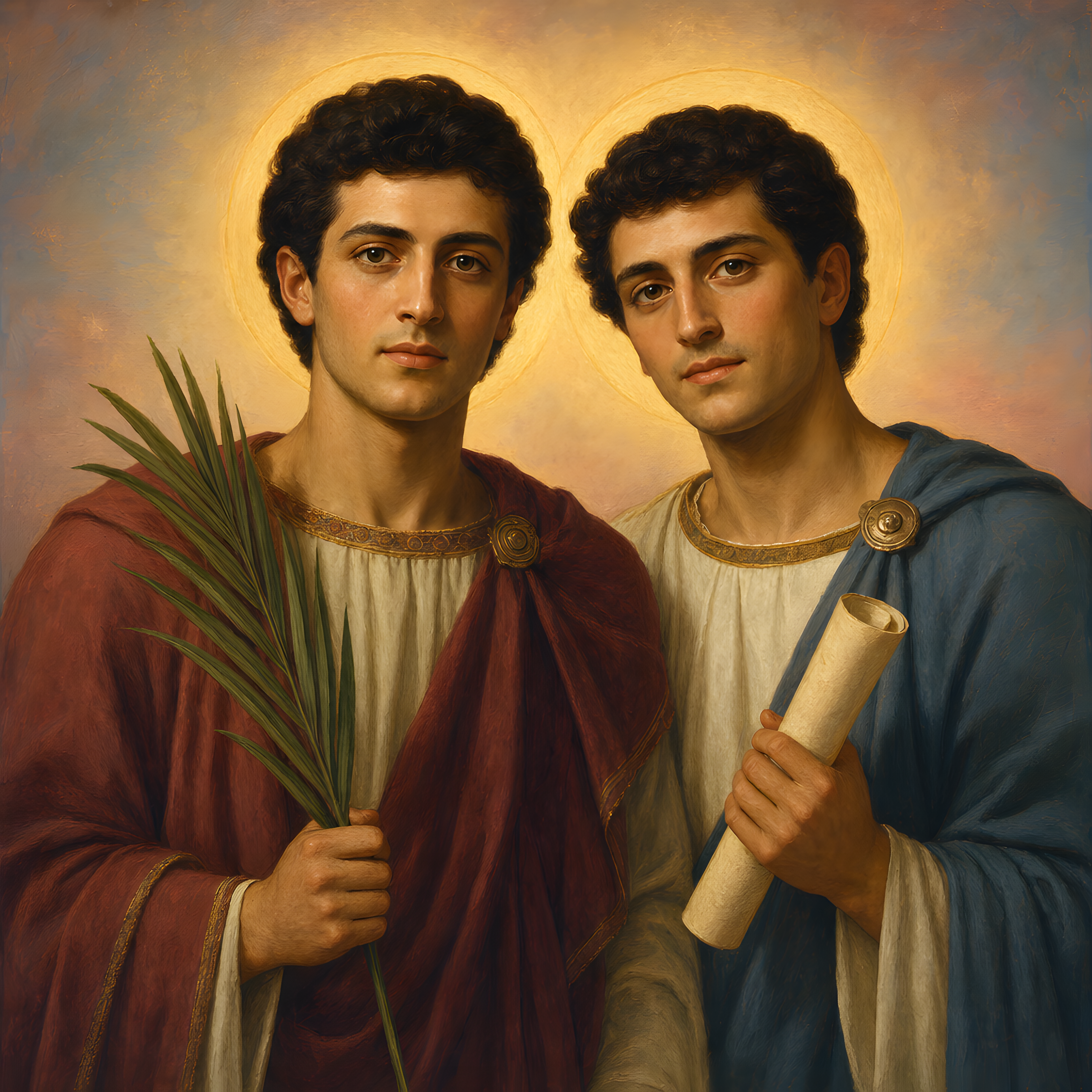 Portrait of St. Faustinus and St. Jovita