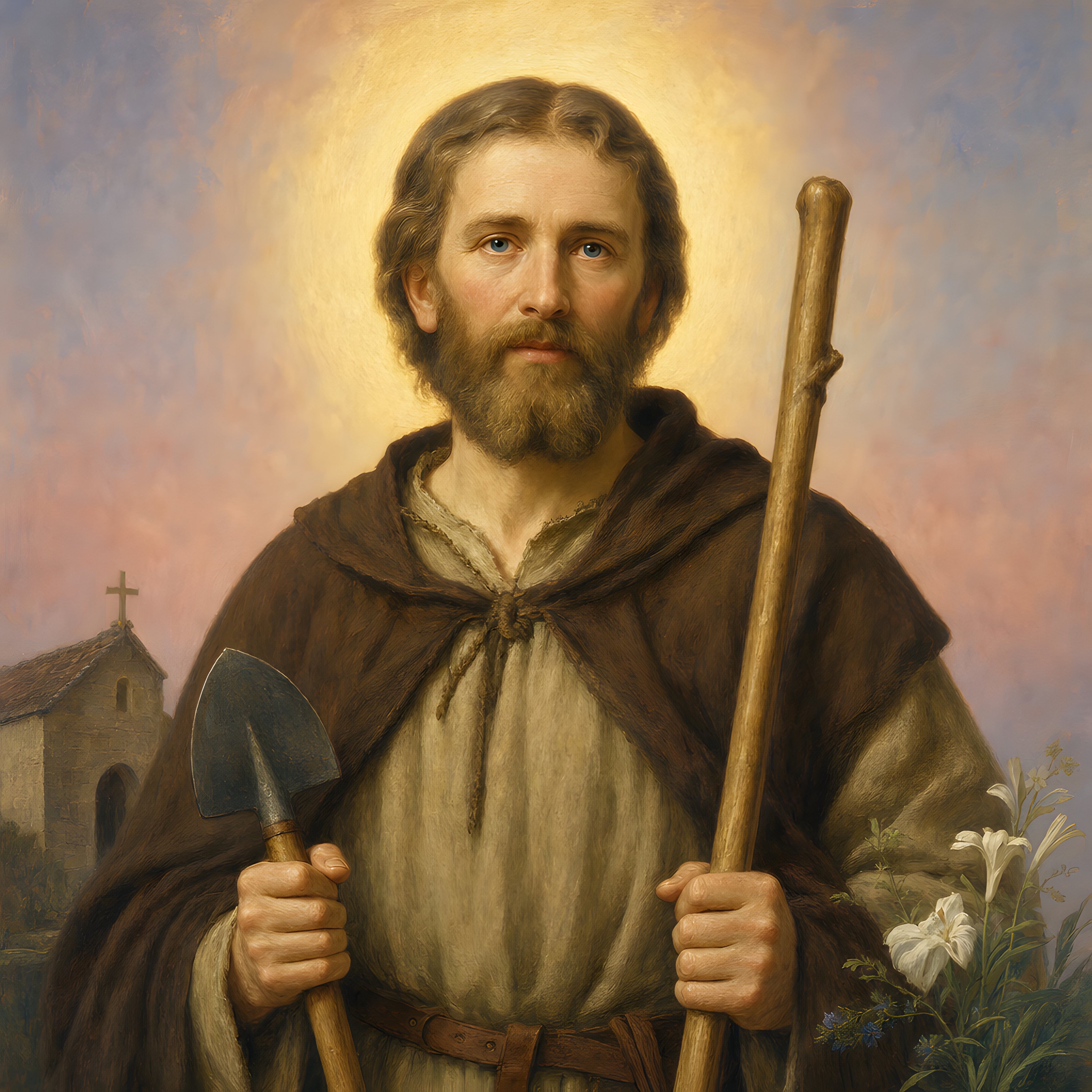 Portrait of St. Fiacre