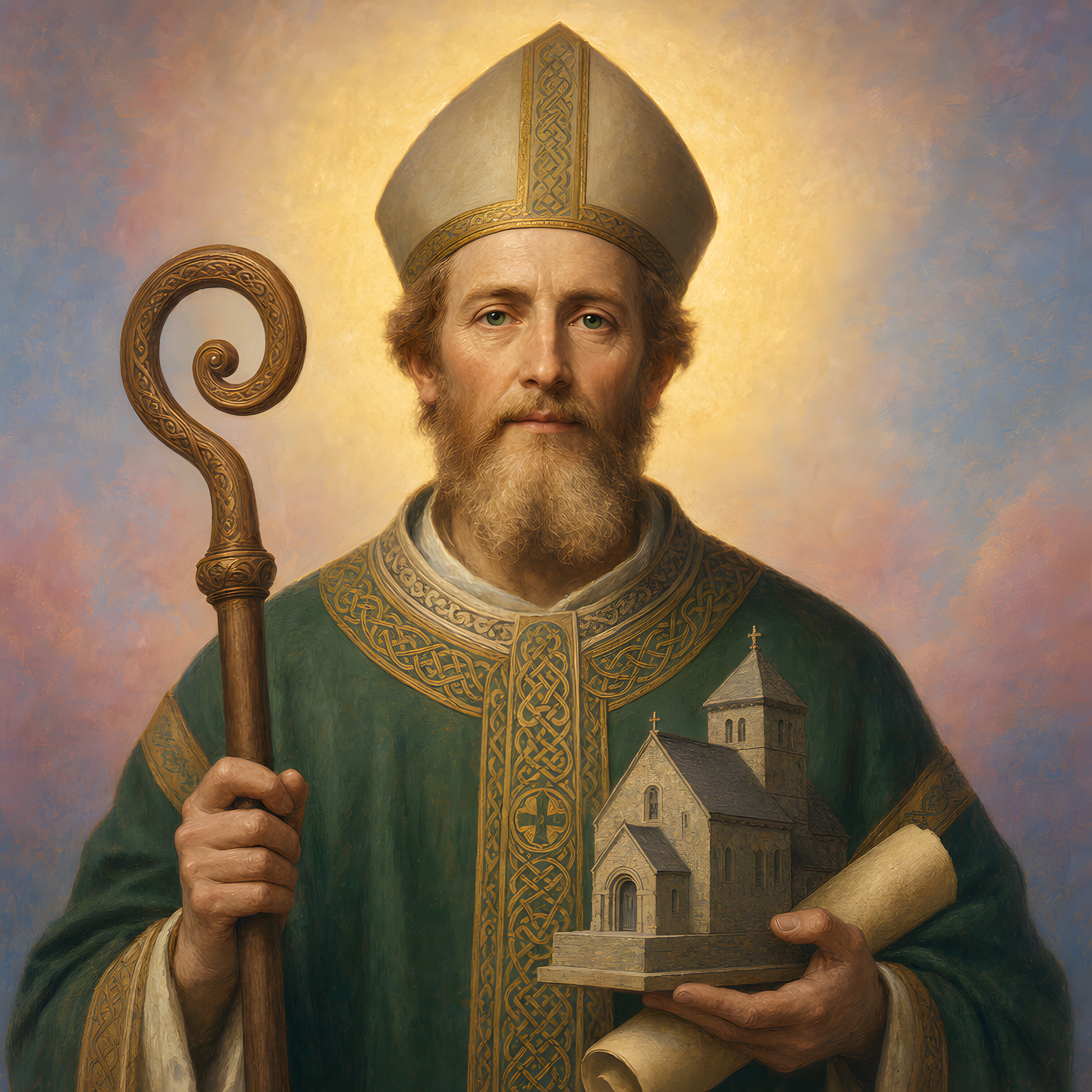 Portrait of St. Finbar