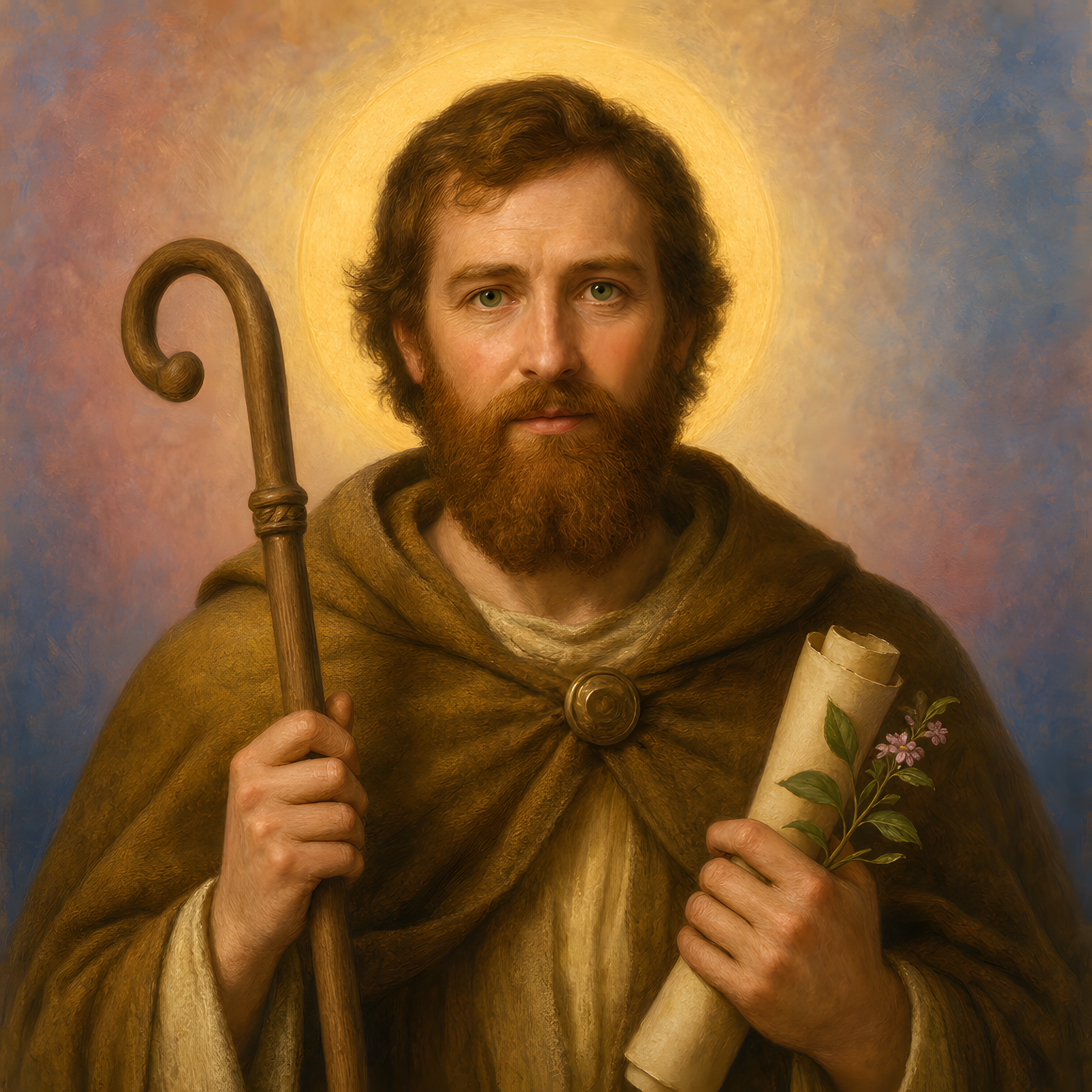 Portrait of St. Fintan Munnu