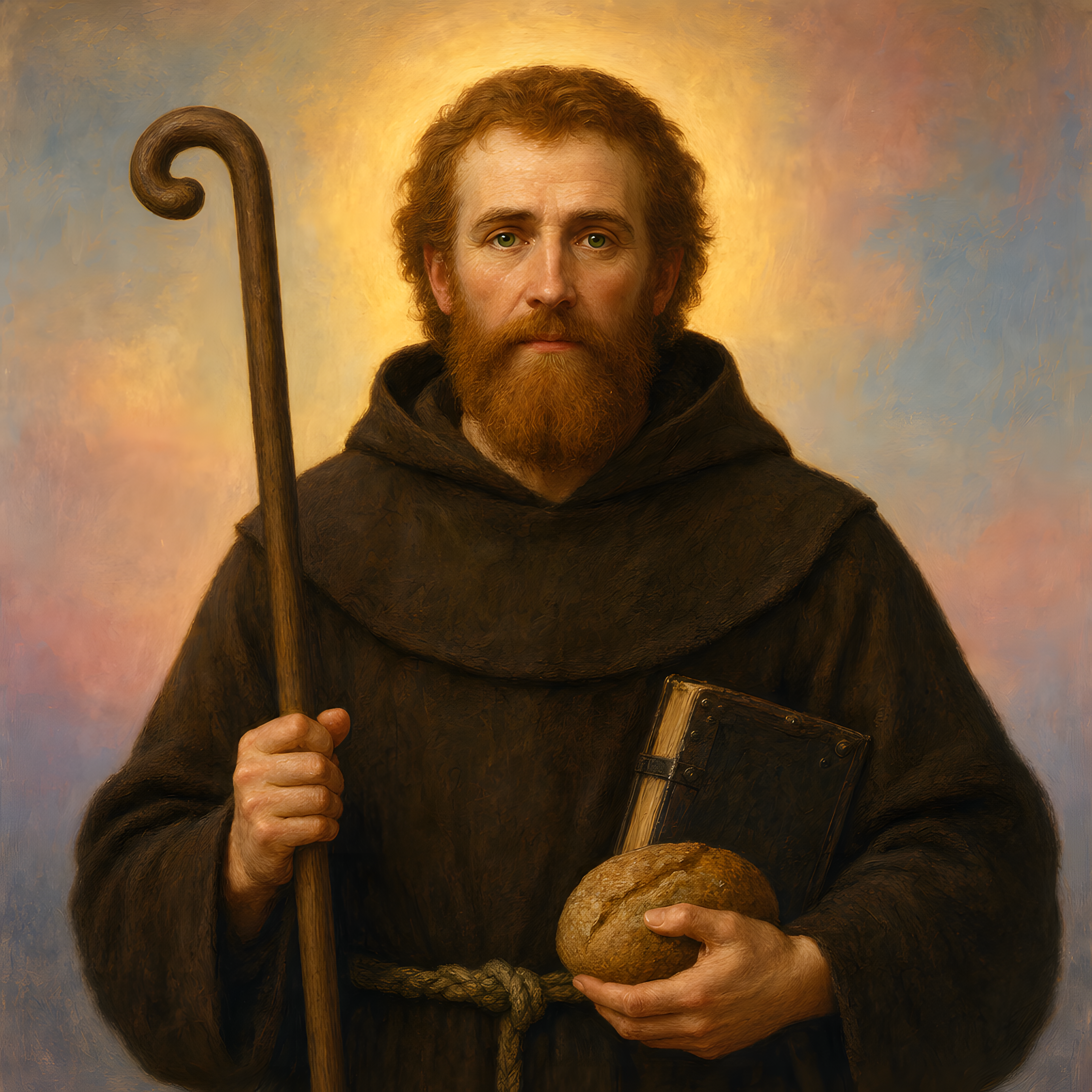 Portrait of St. Fintan of Clonenagh