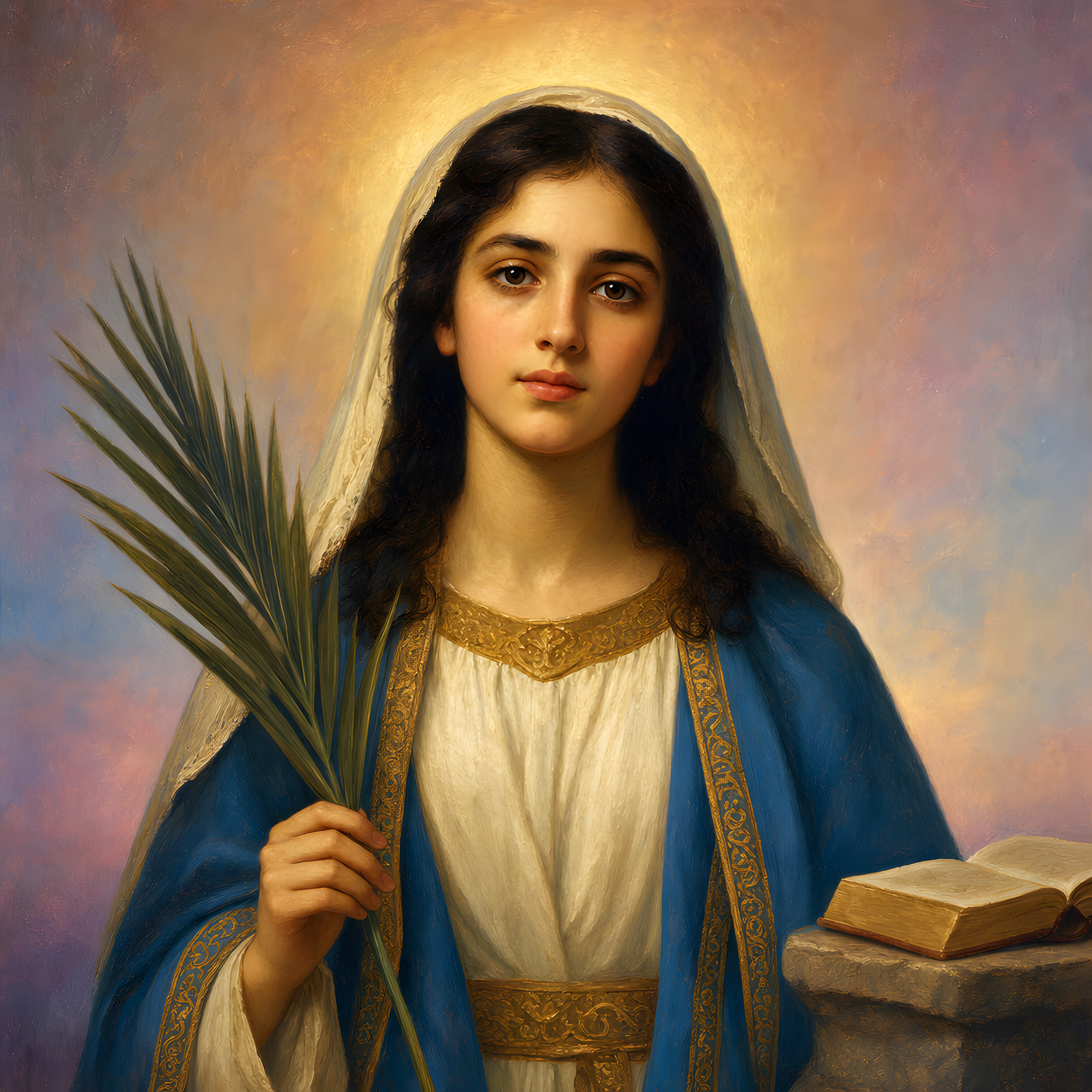 Portrait of St. Flora of Córdoba