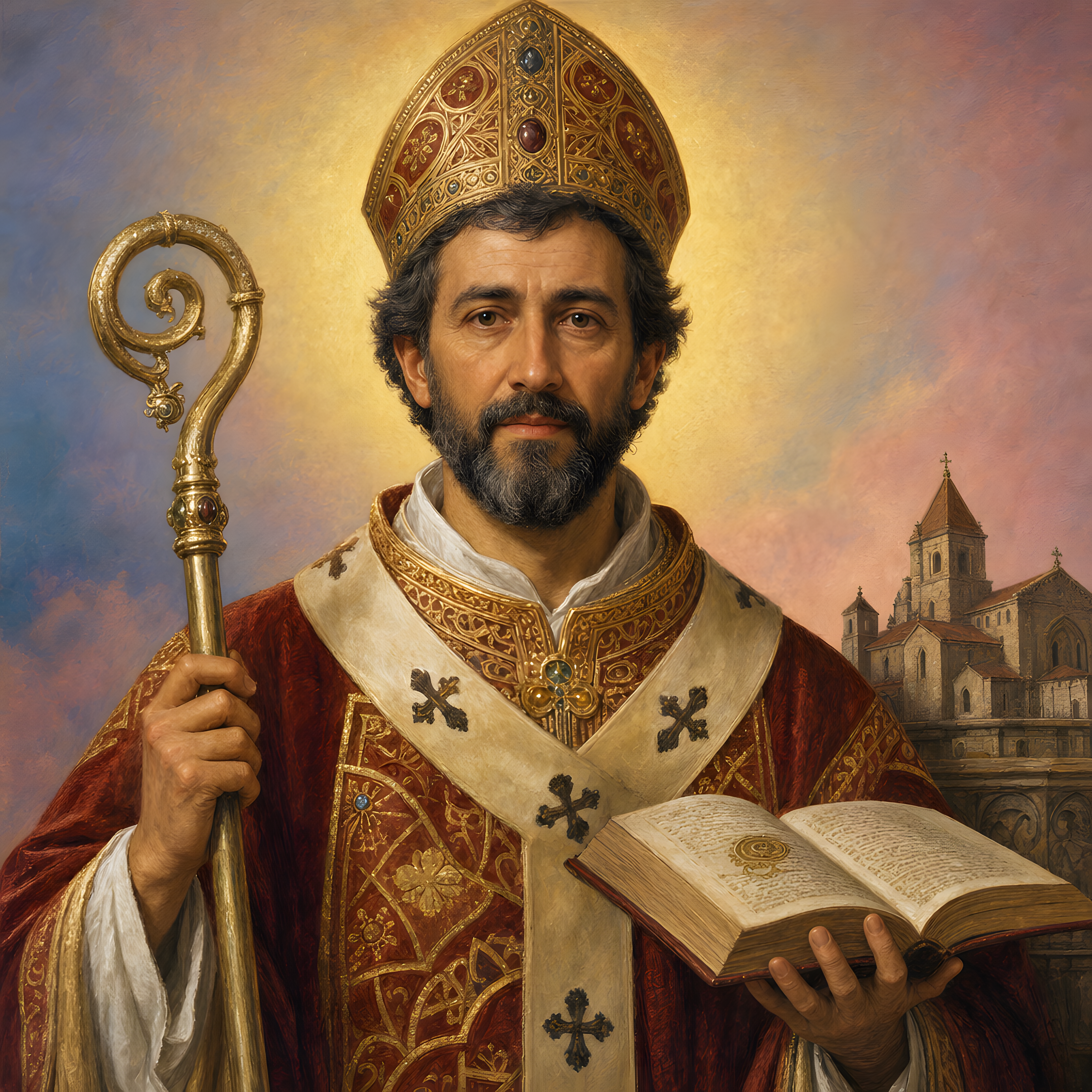Portrait of St. Fructuosus of Braga