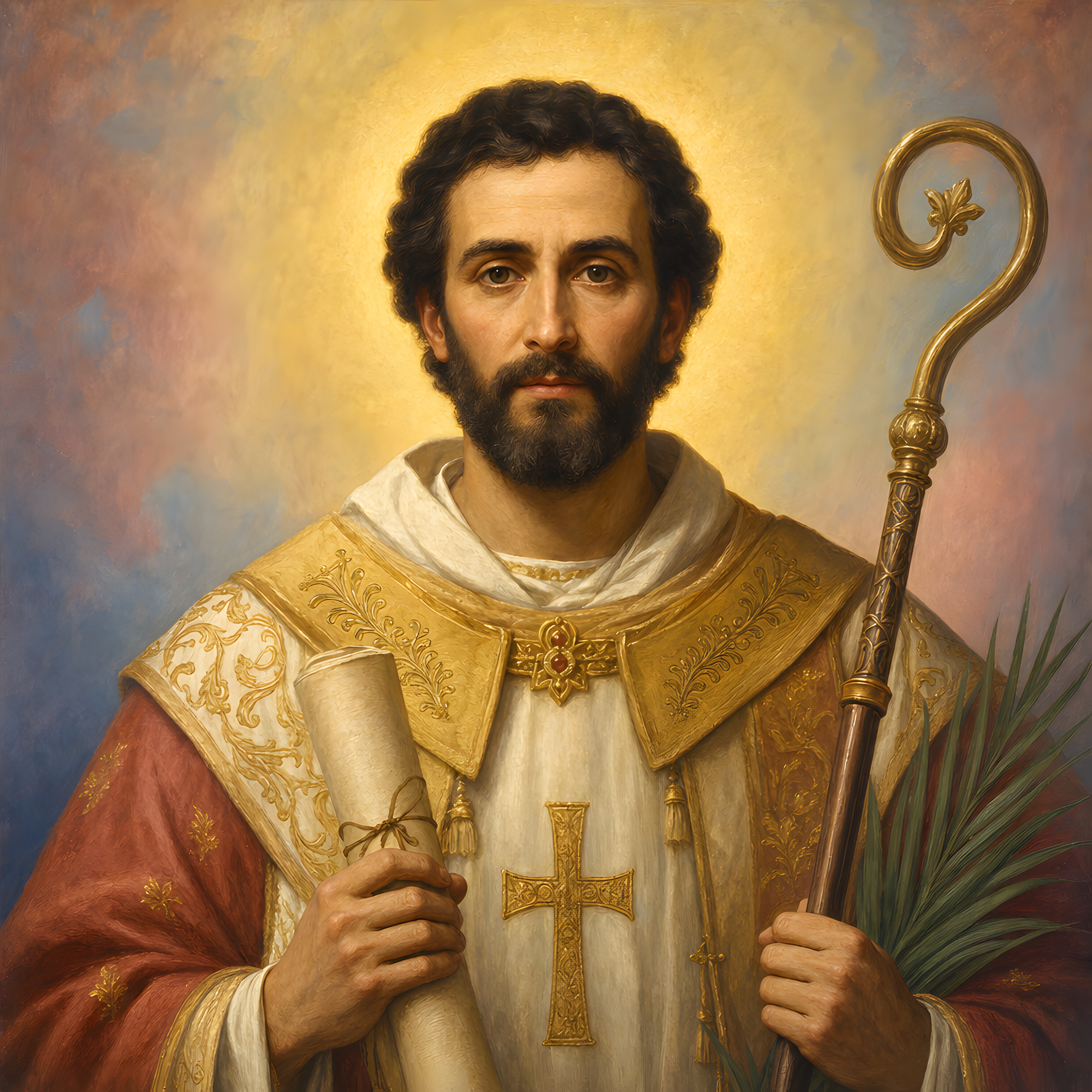 Portrait of St. Fructuosus of Tarragona