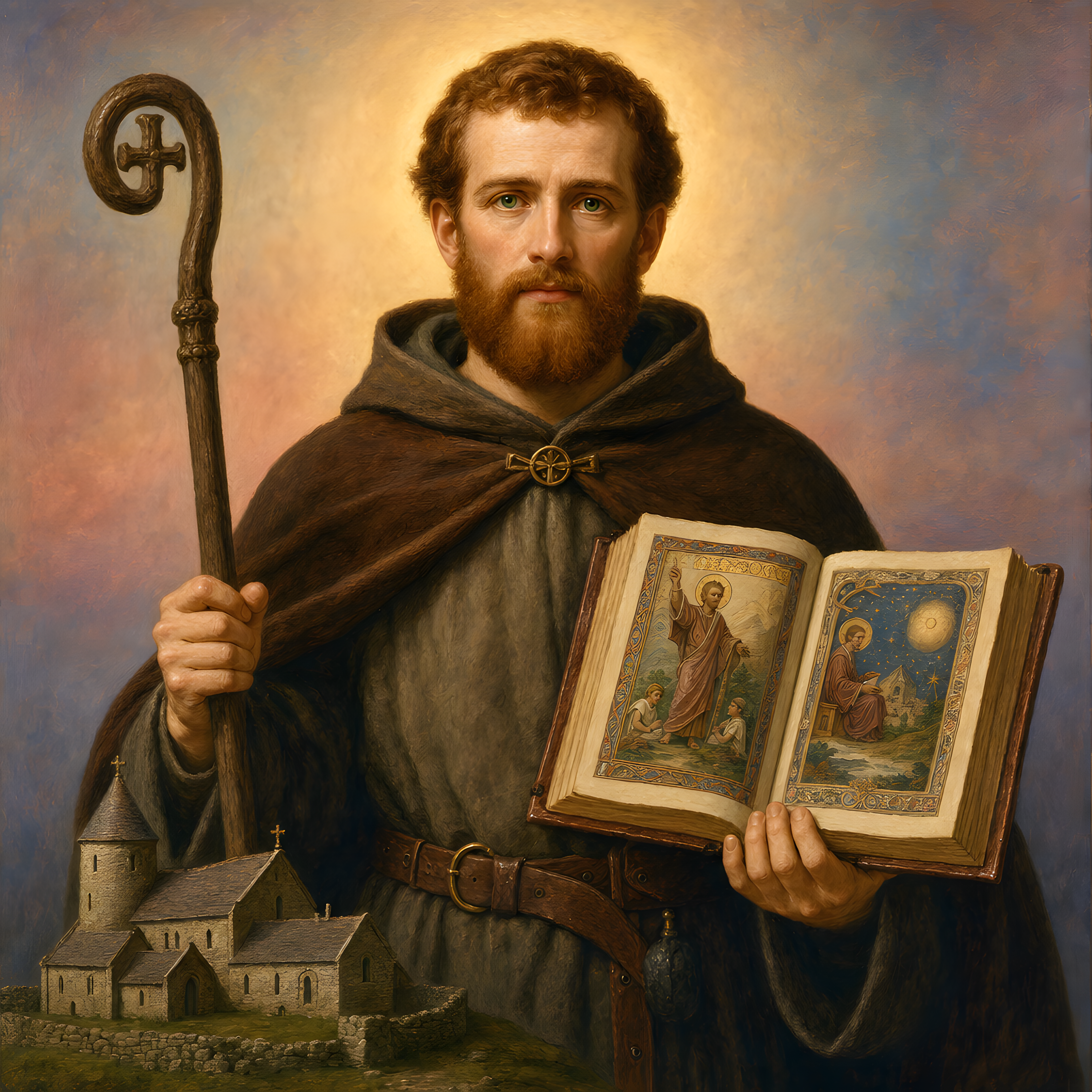 Portrait of St. Fursey