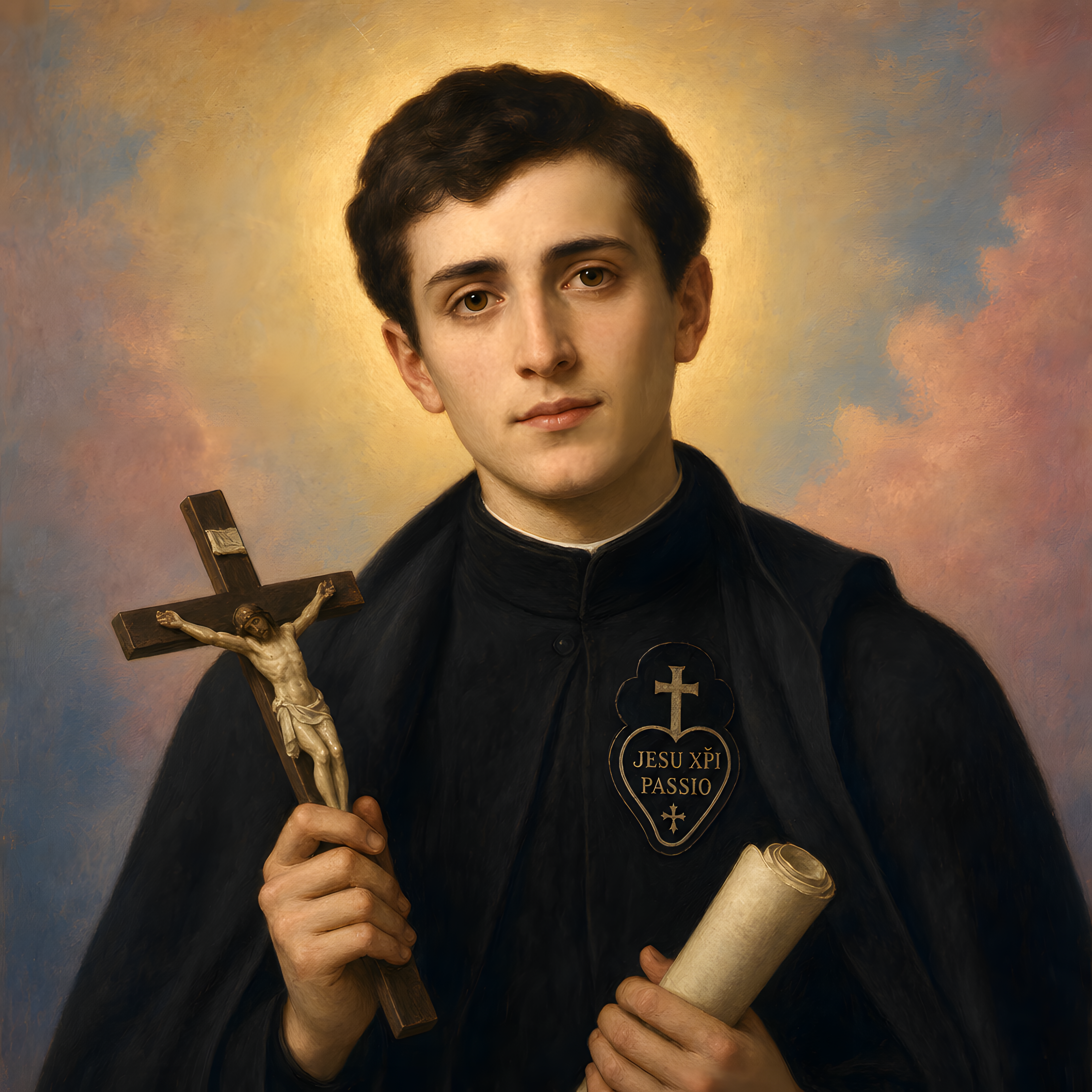 Portrait of St. Gabriel of Our Lady of Sorrows