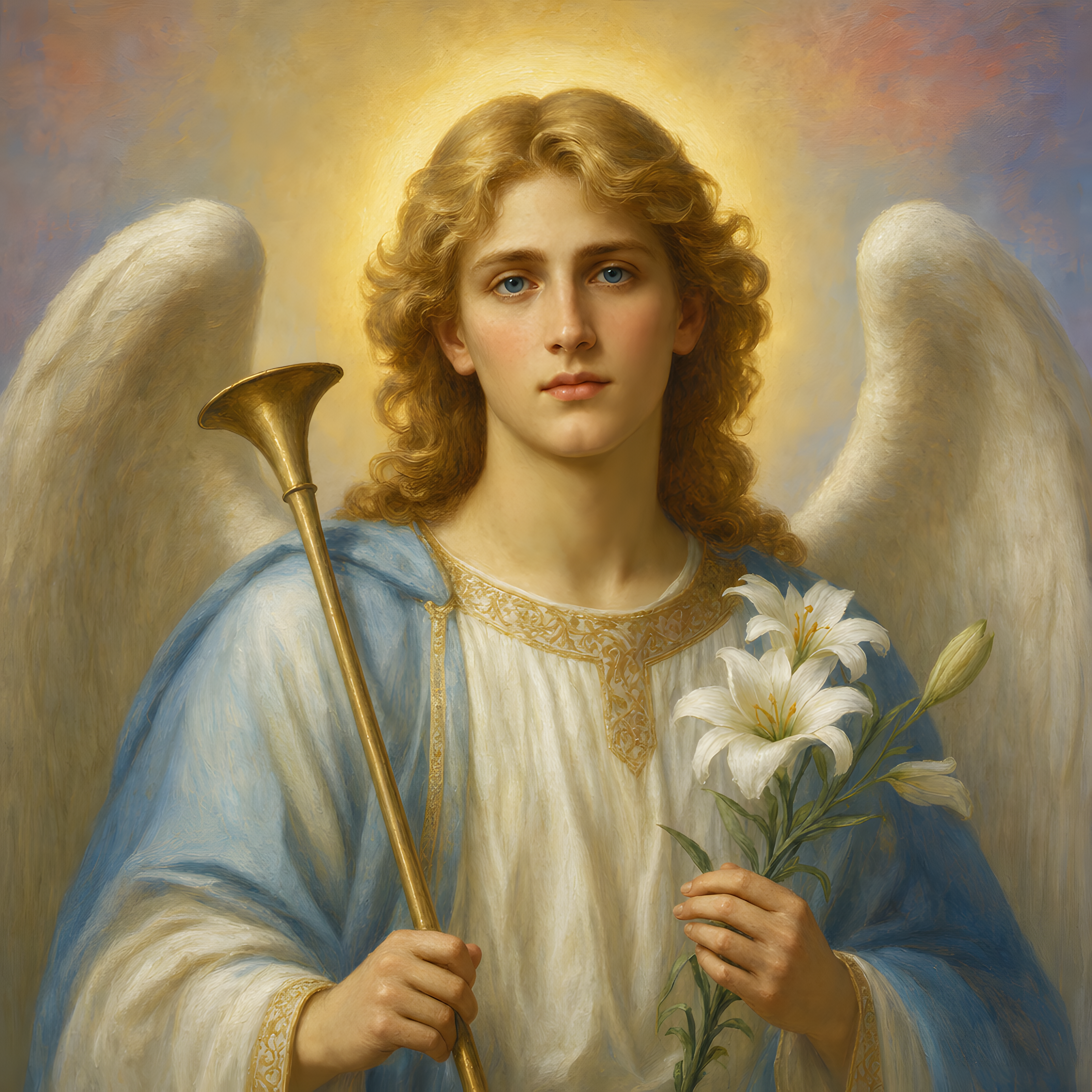 Portrait of St. Gabriel the Archangel