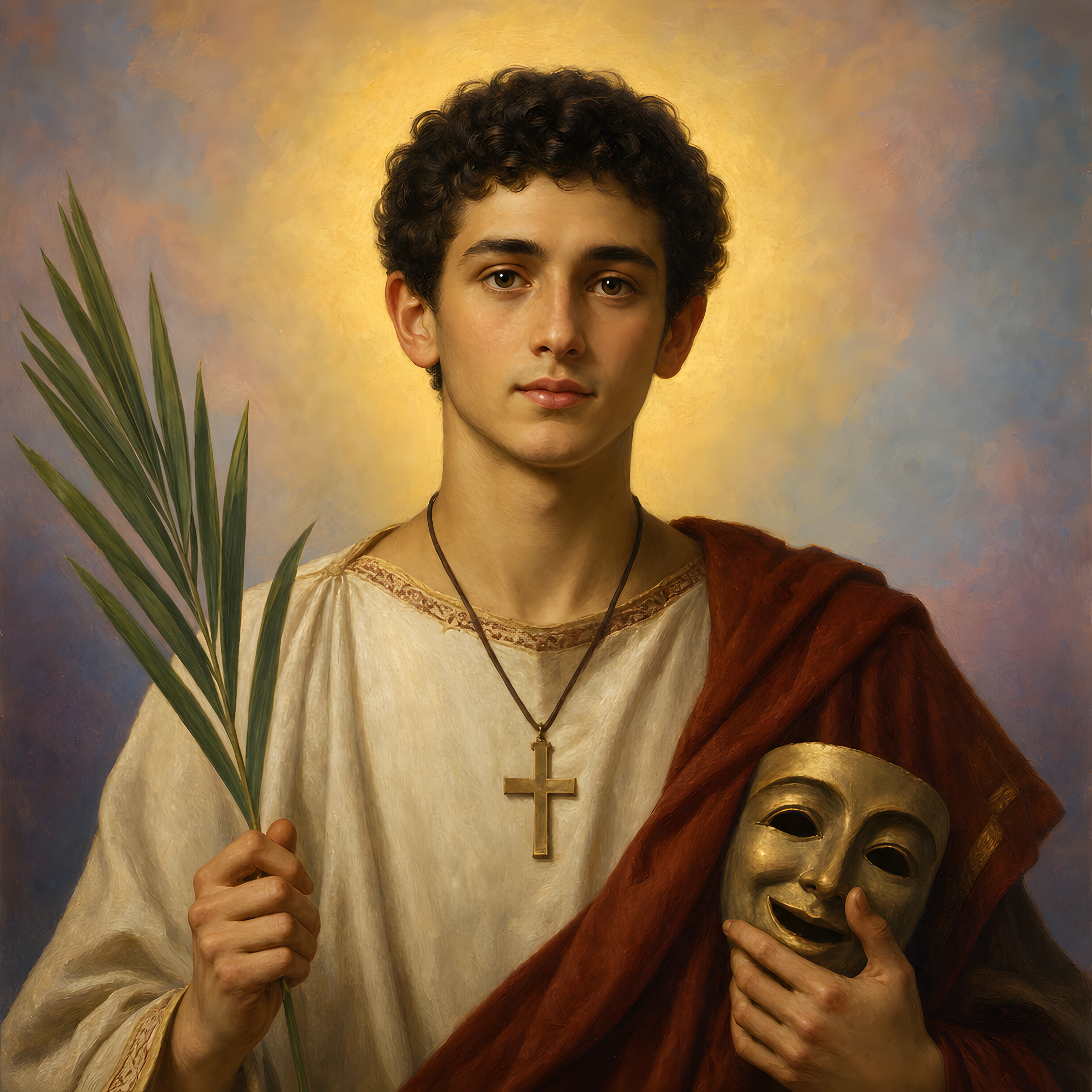 Portrait of St. Genesius of Rome