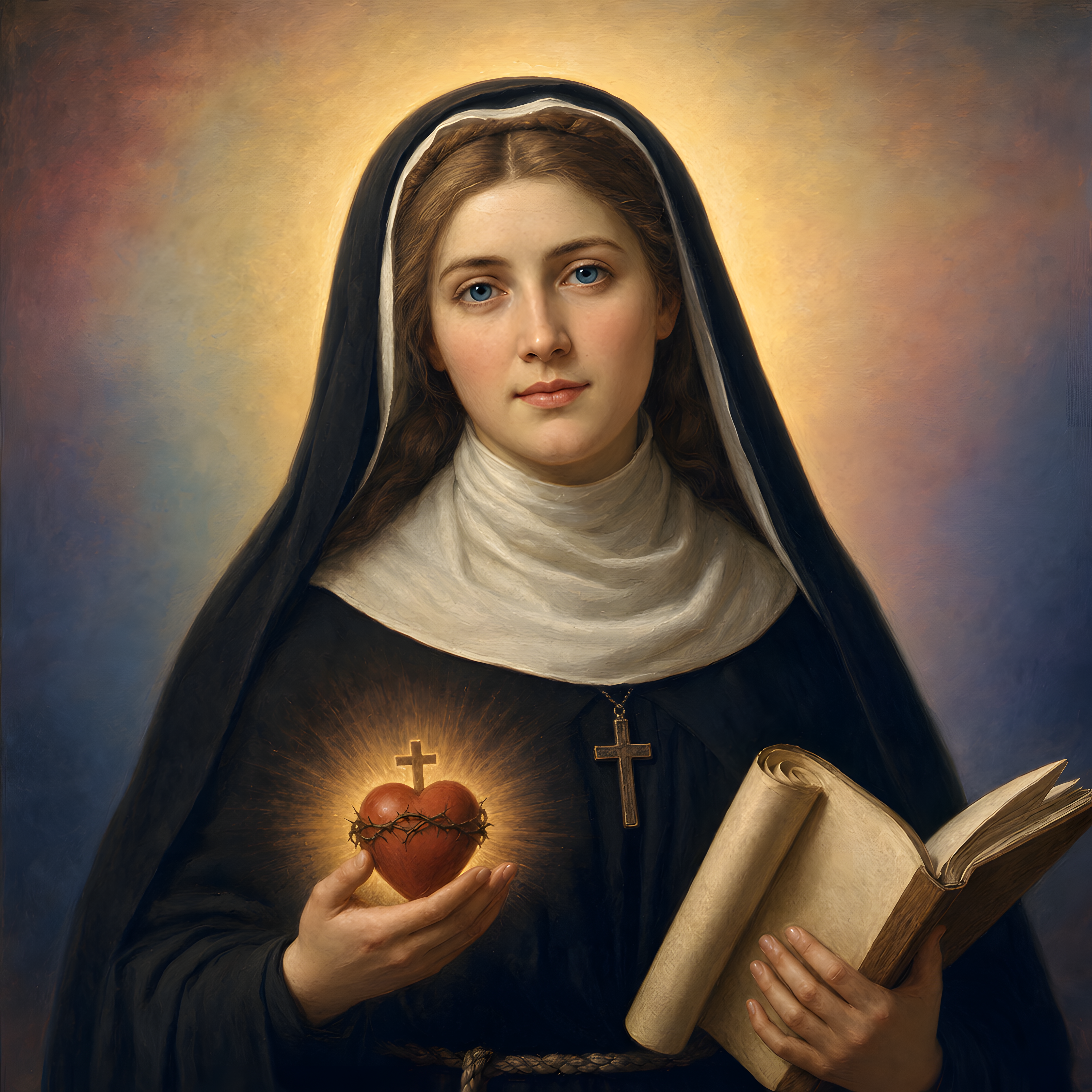 Portrait of St. Gertrude of Helfta