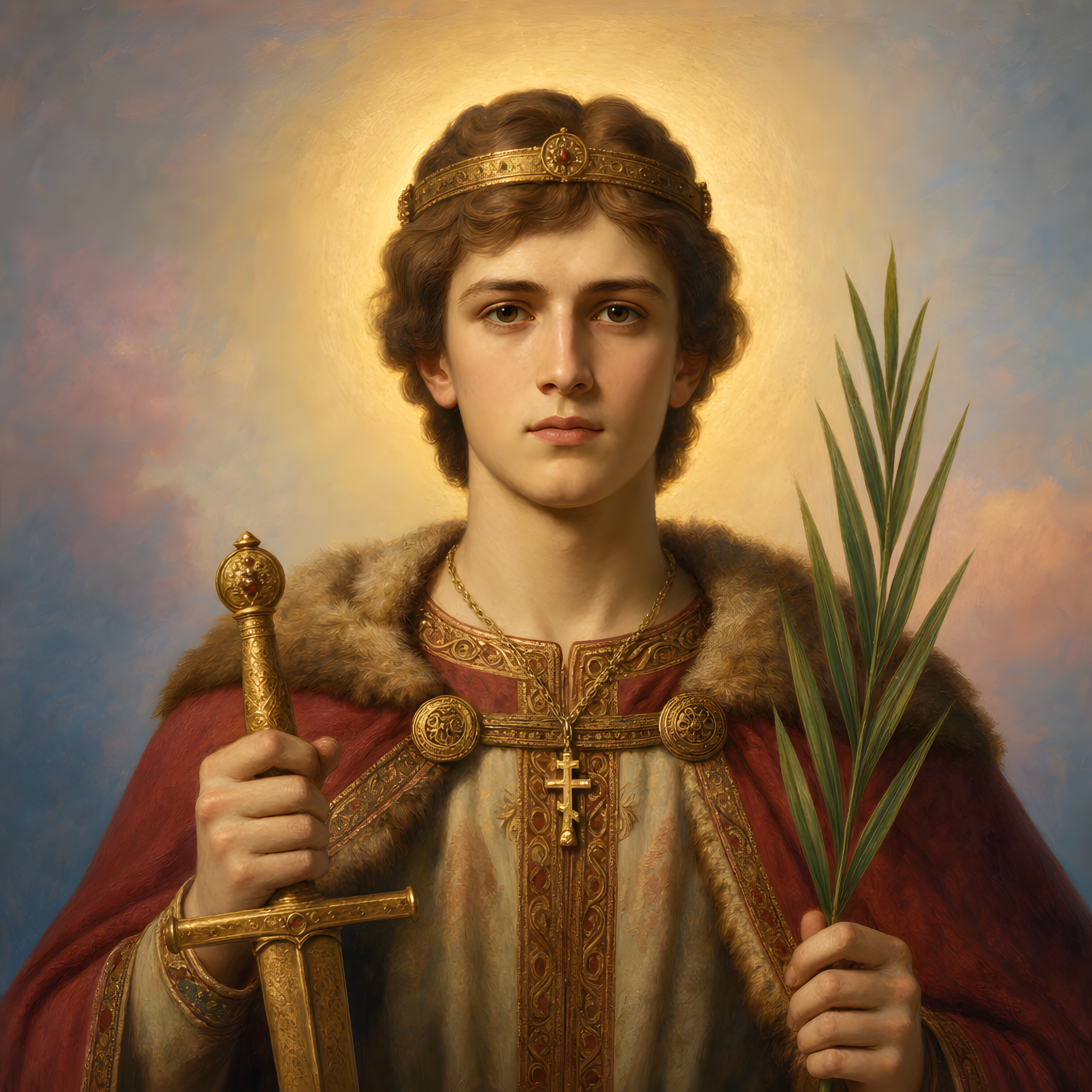 Portrait of St. Gleb