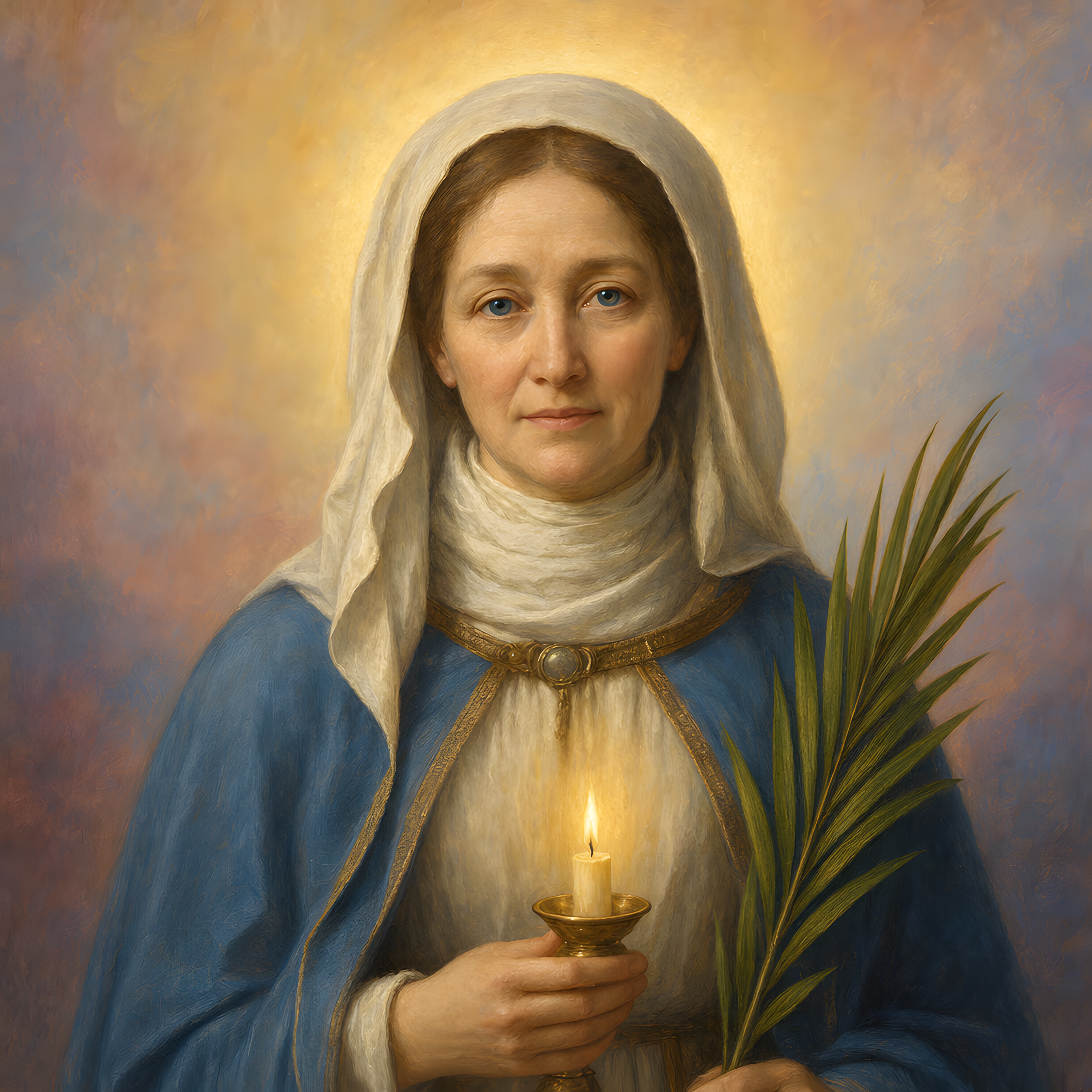 Portrait of St. Gudula