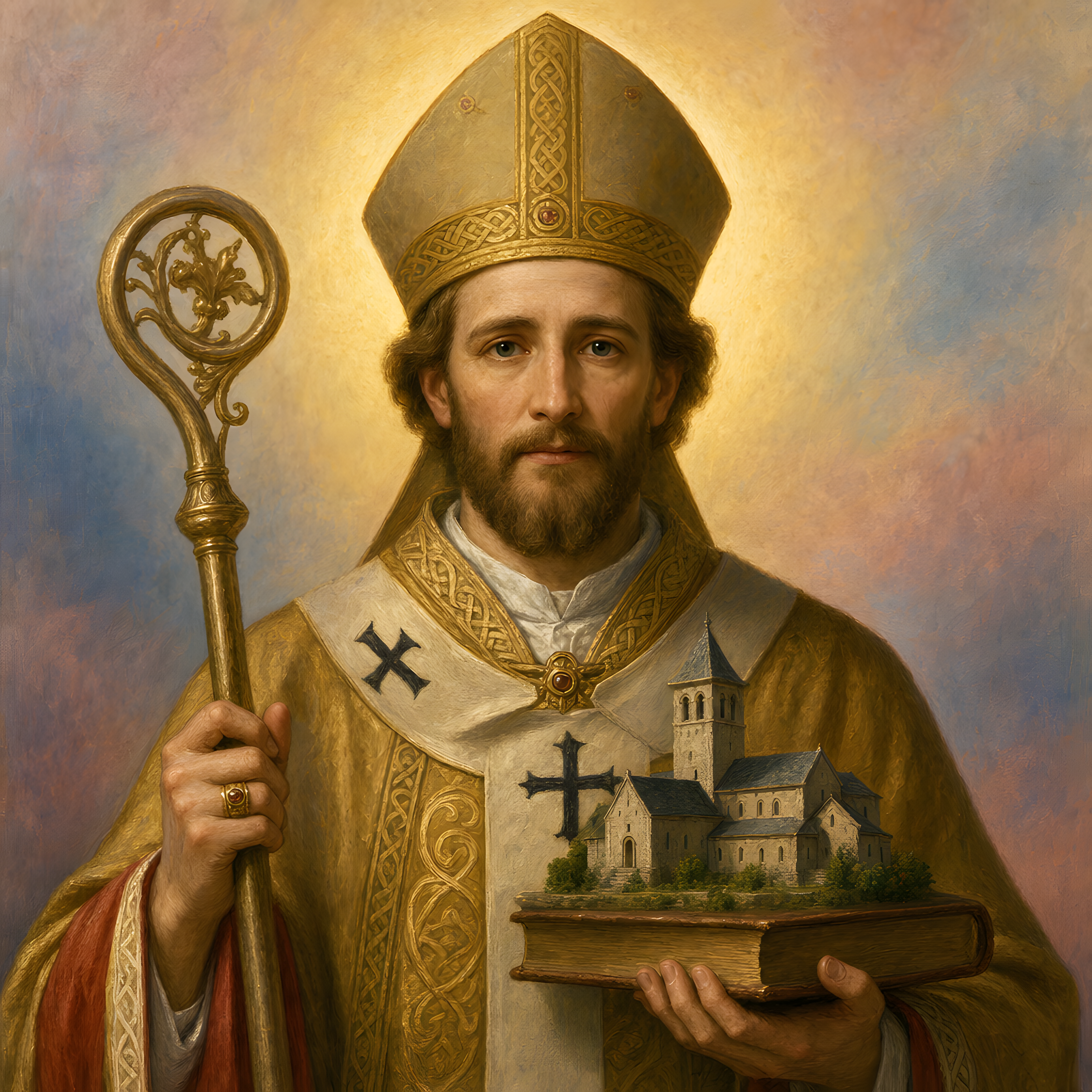 Portrait of St. Haduin