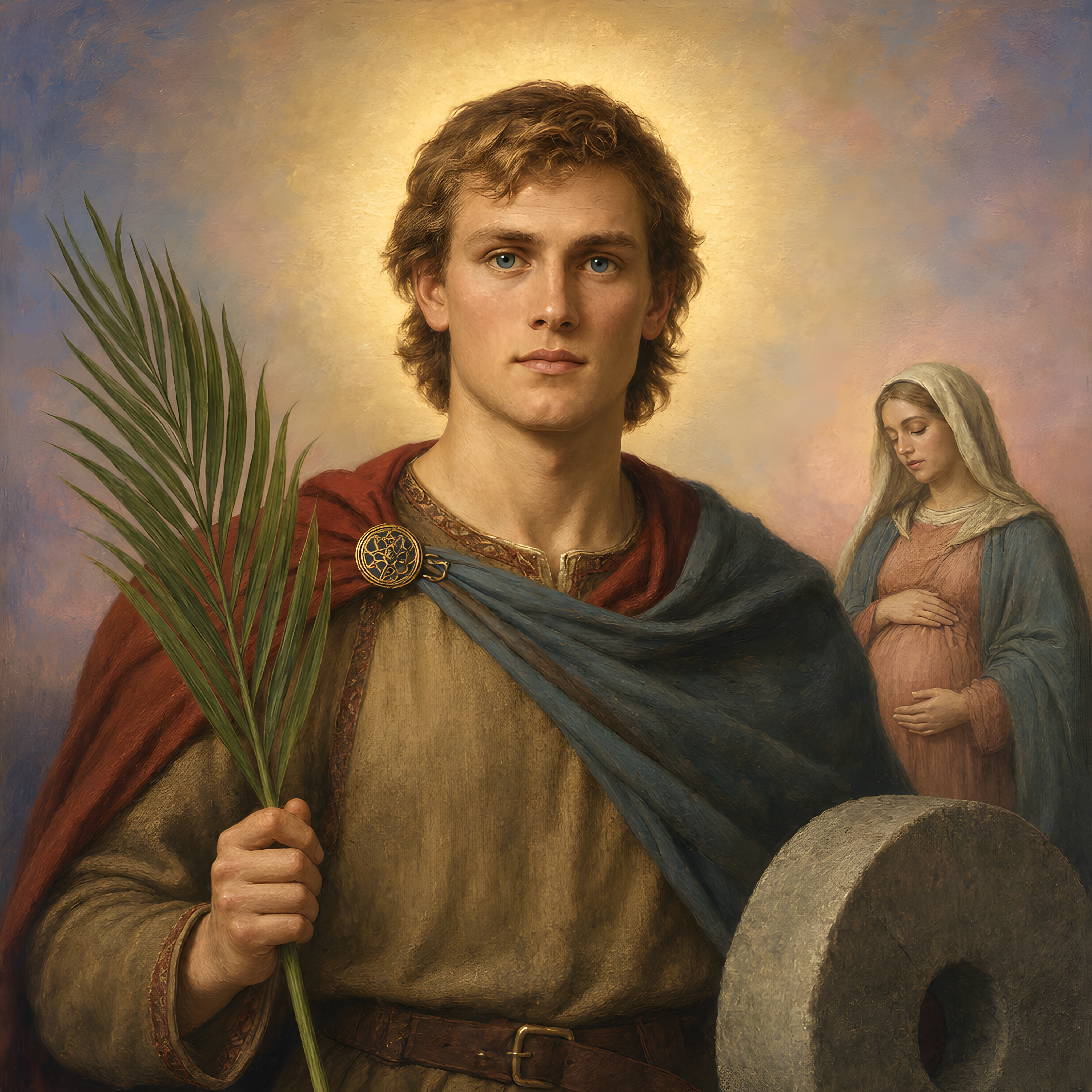 Portrait of St. Hallvard