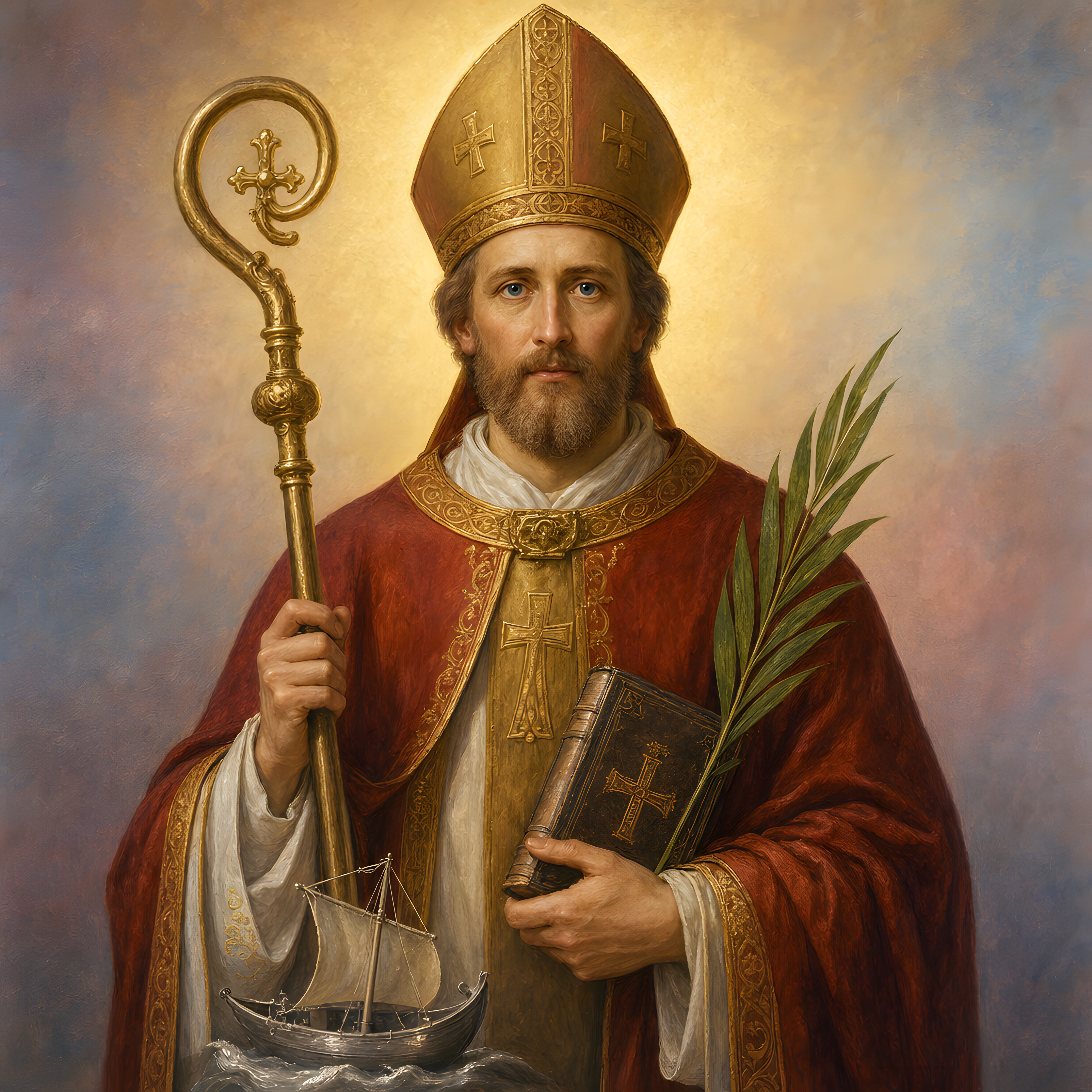 Portrait of St. Henrik of Finland