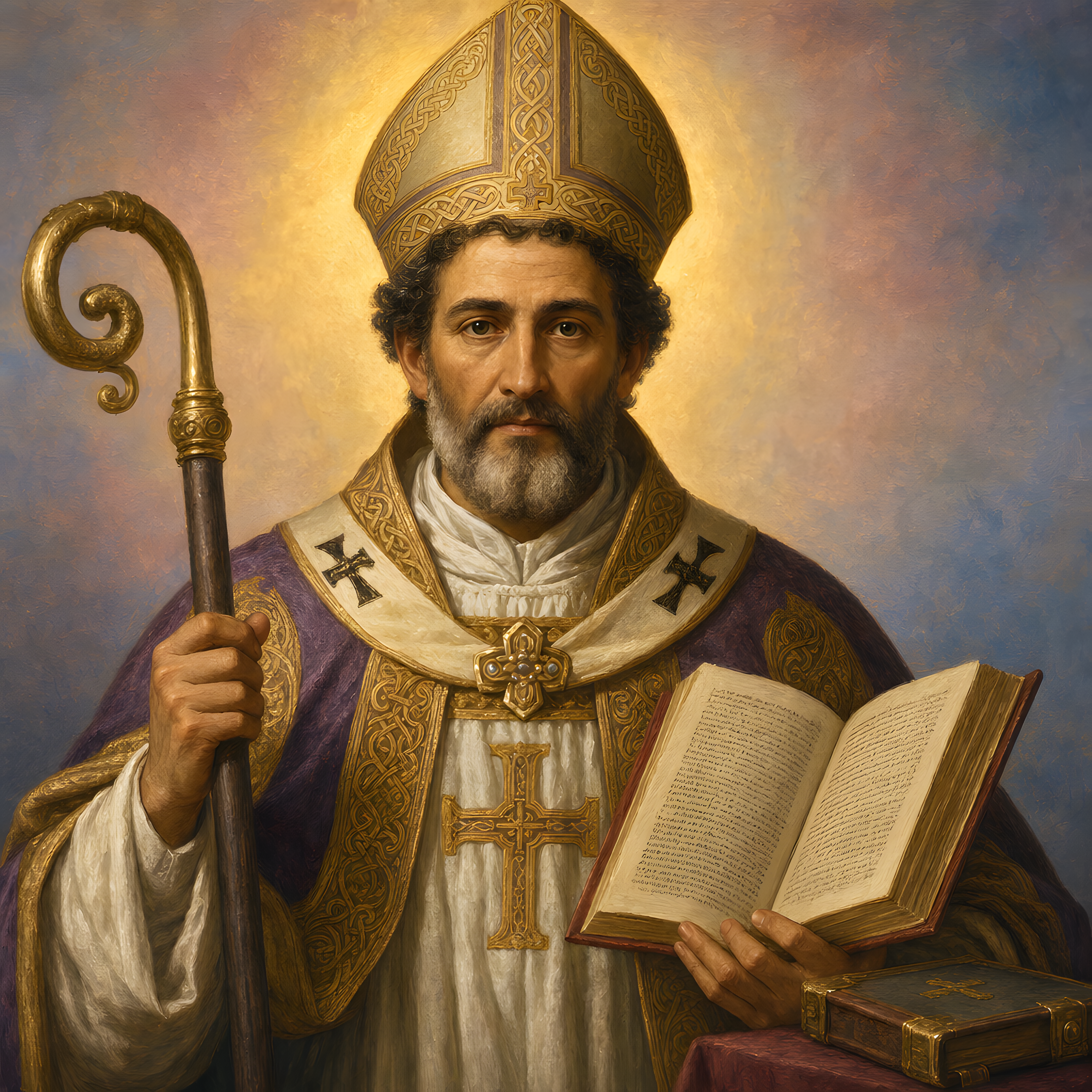 Portrait of St. Hilary of Poitiers