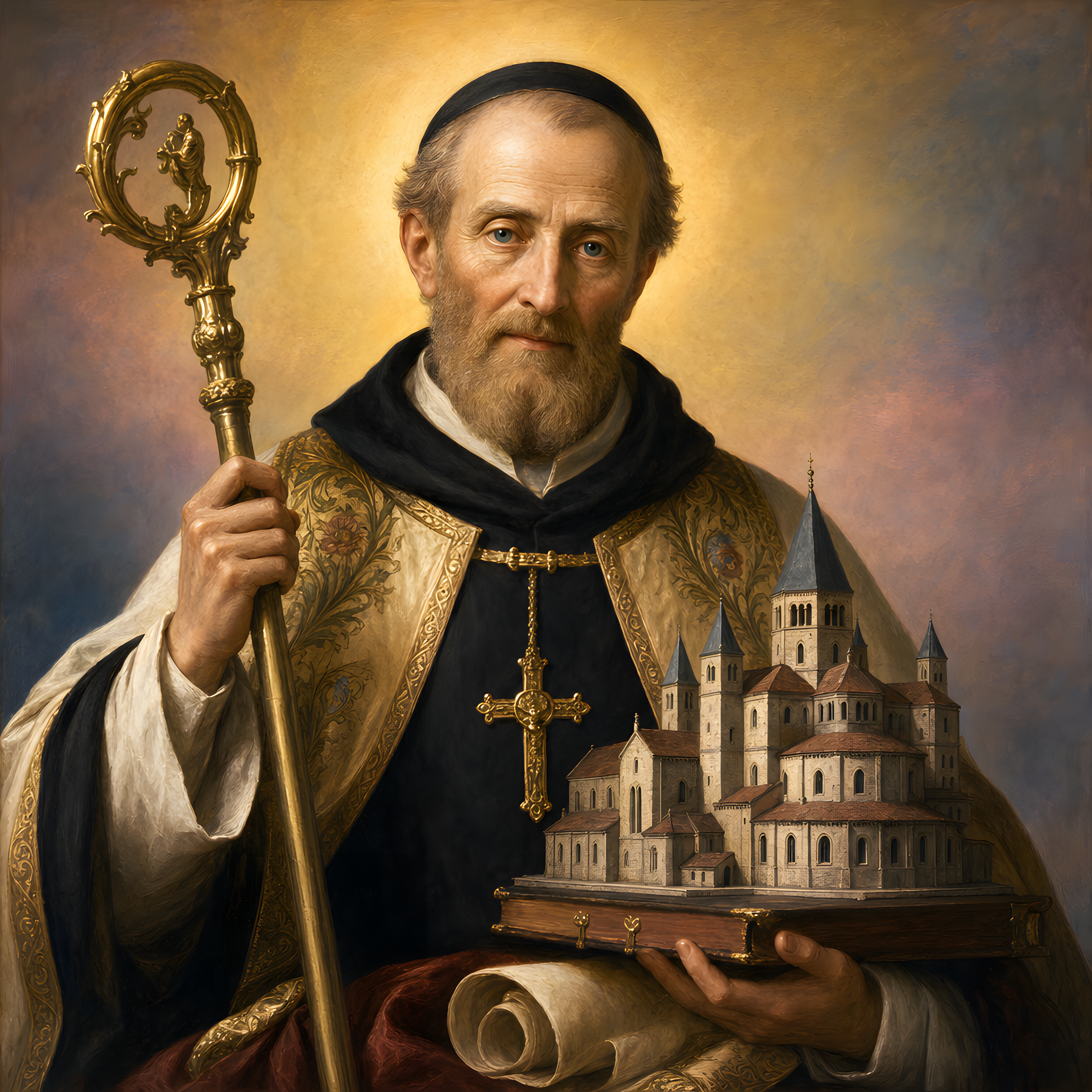 Portrait of St. Hugh of Cluny