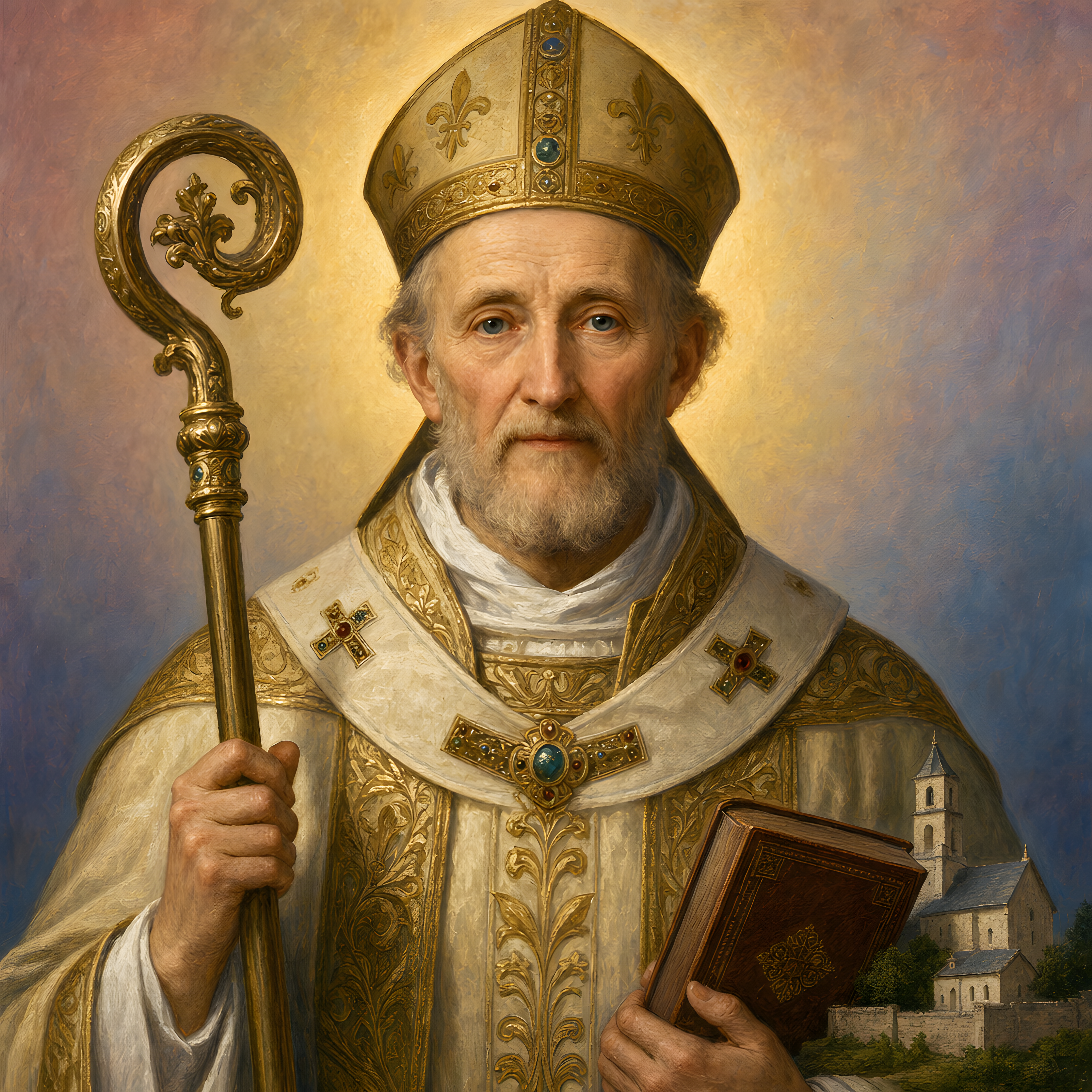 Portrait of St. Hugh of Grenoble