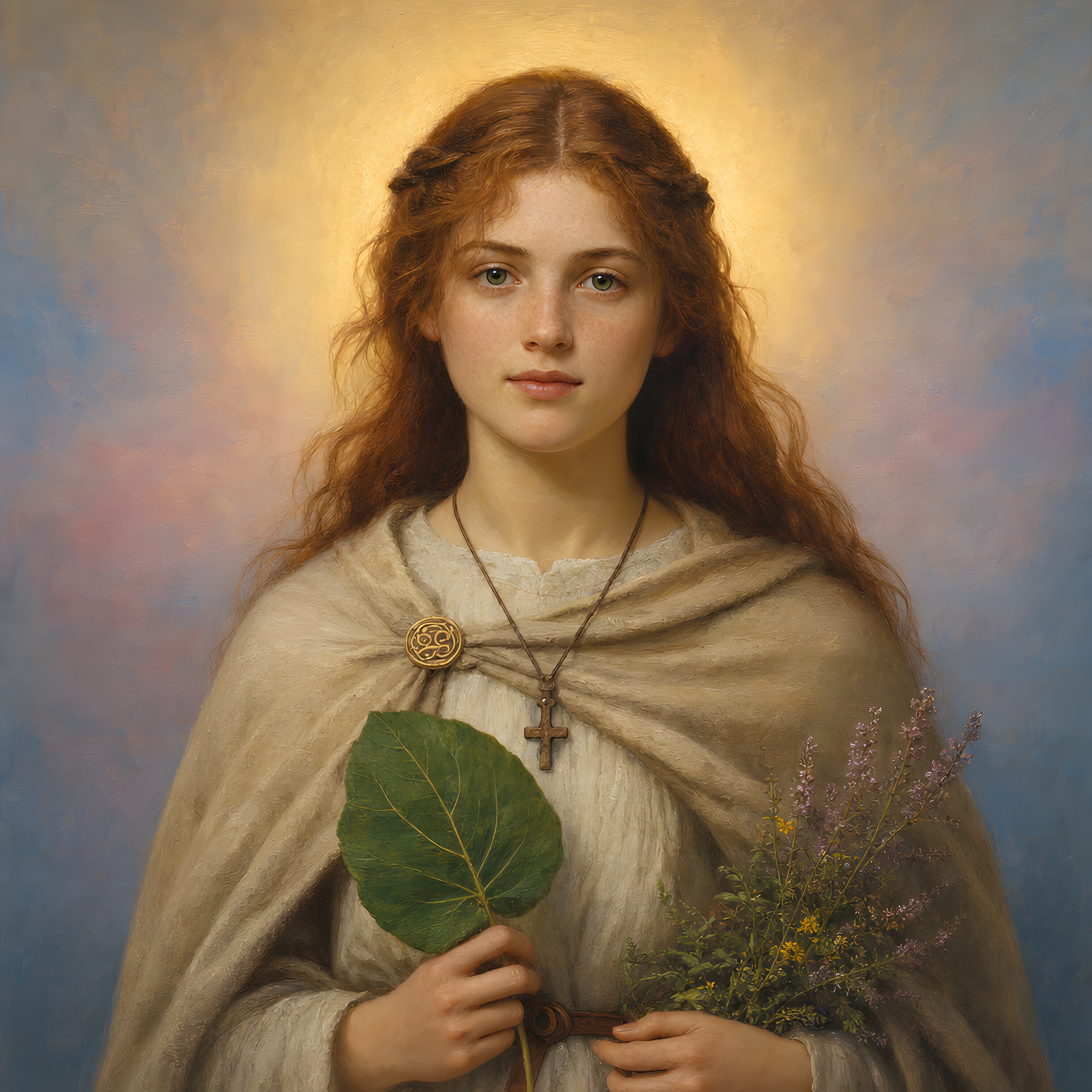 Portrait of St. Ia