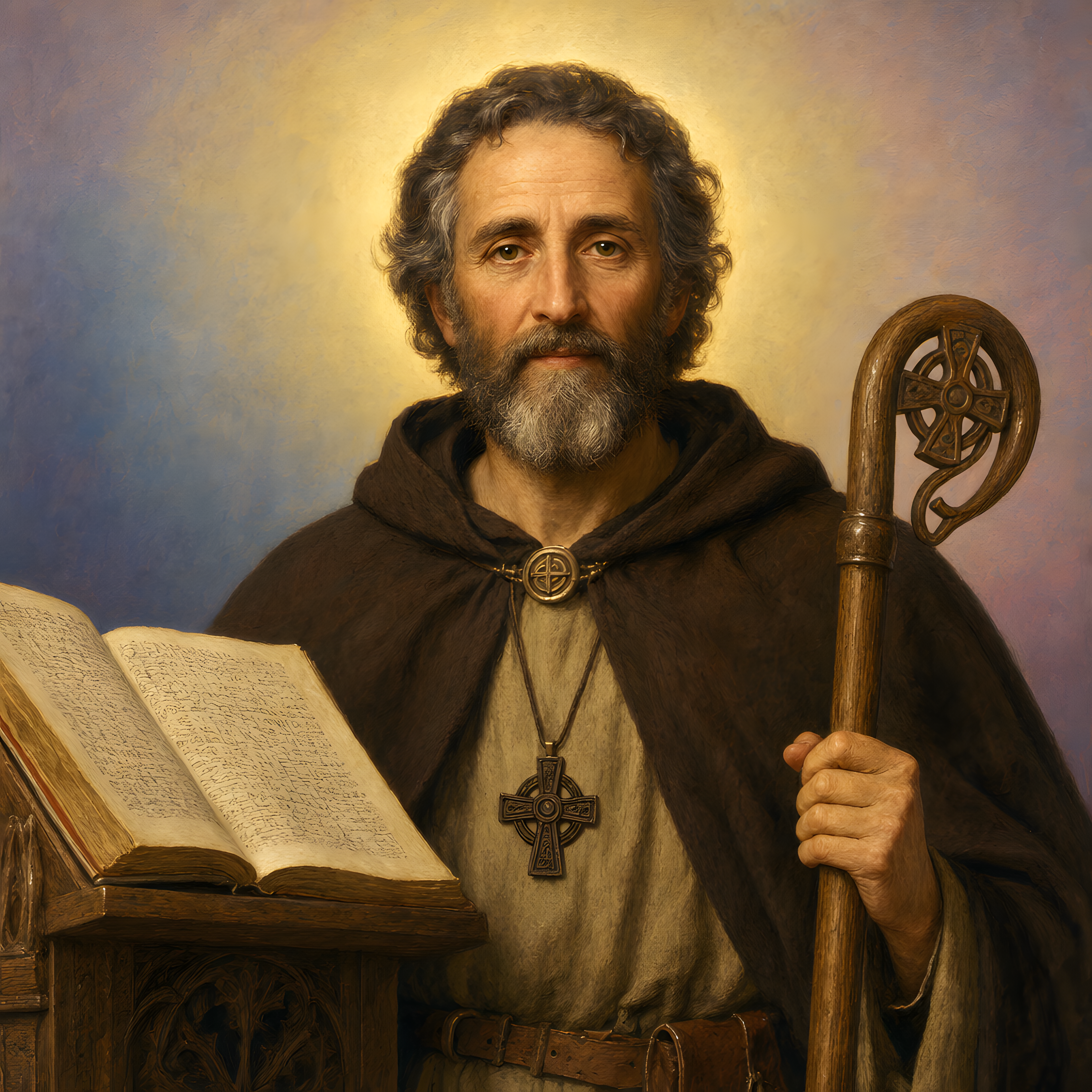 Portrait of St. Illtyd