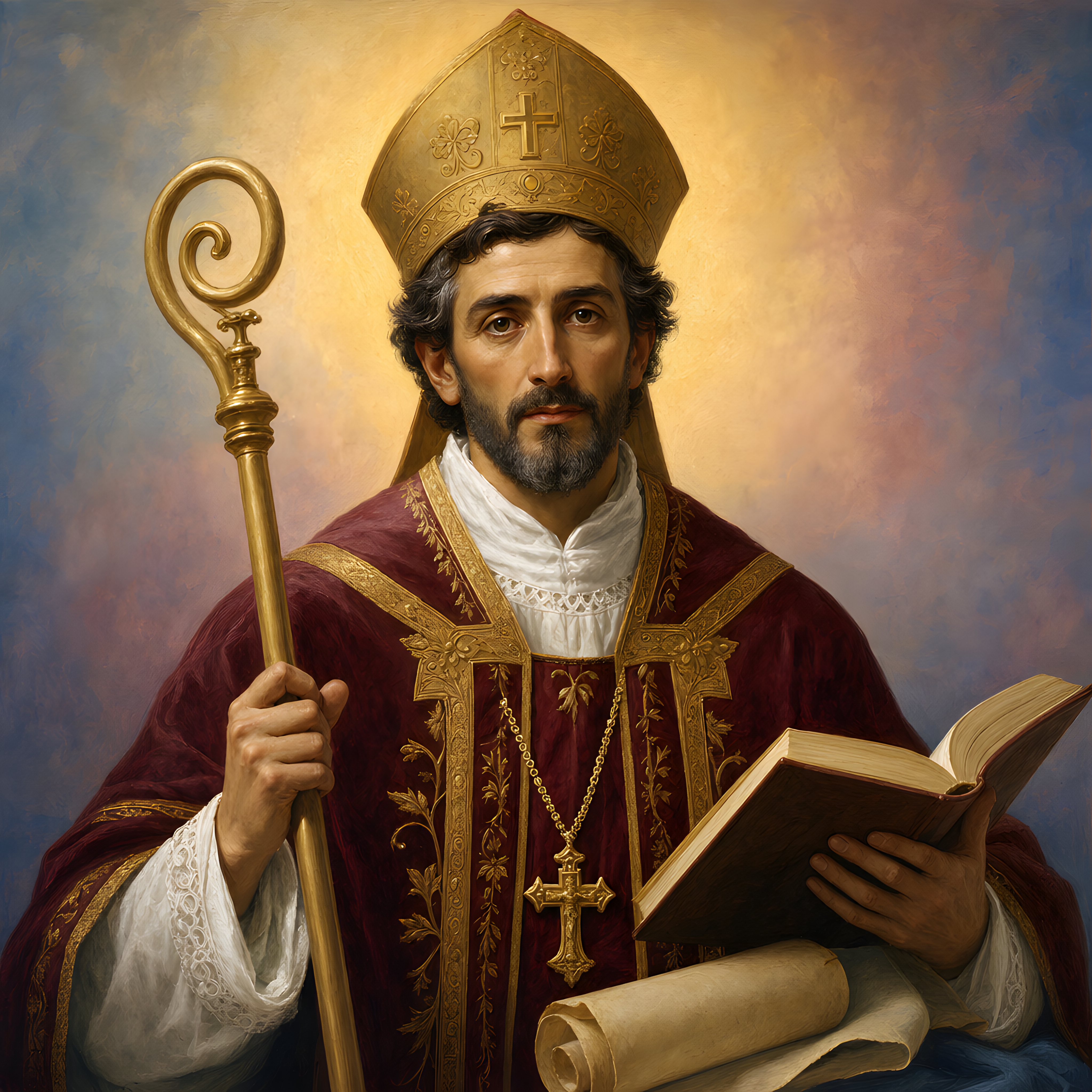 Portrait of St. Irenaeus of Lyon