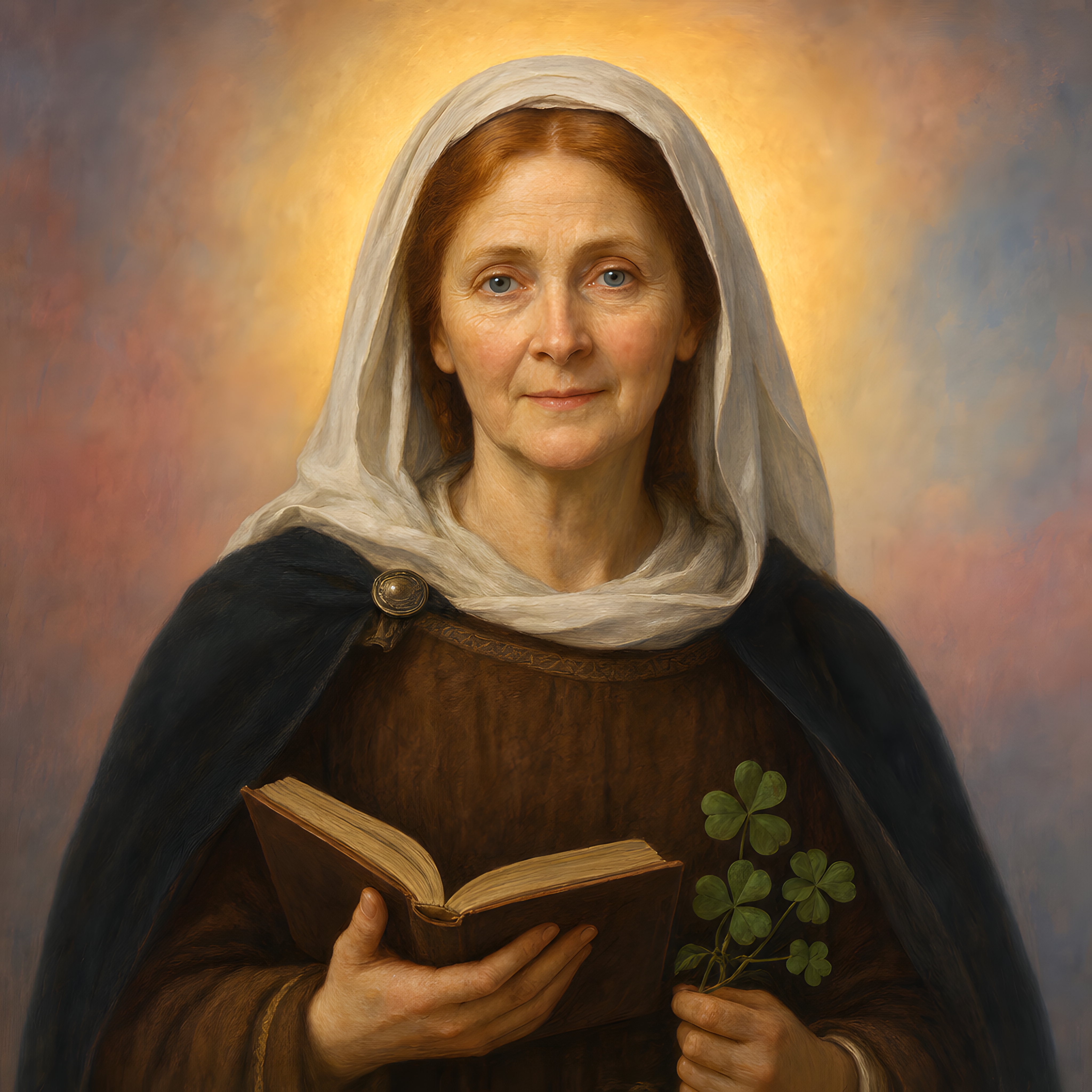 Portrait of St. Ita