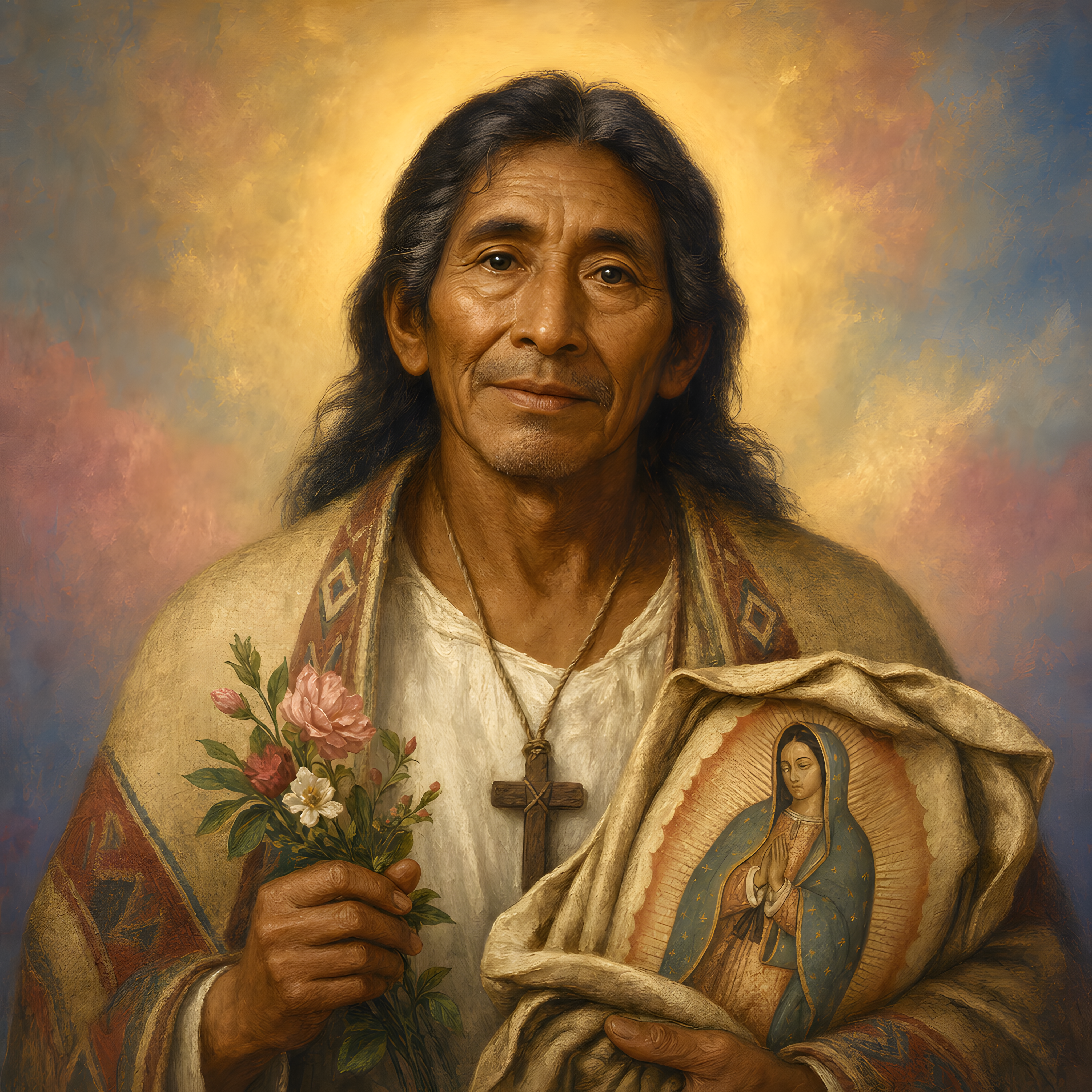 Portrait of St. Juan Diego Cuauhtlatoatzin