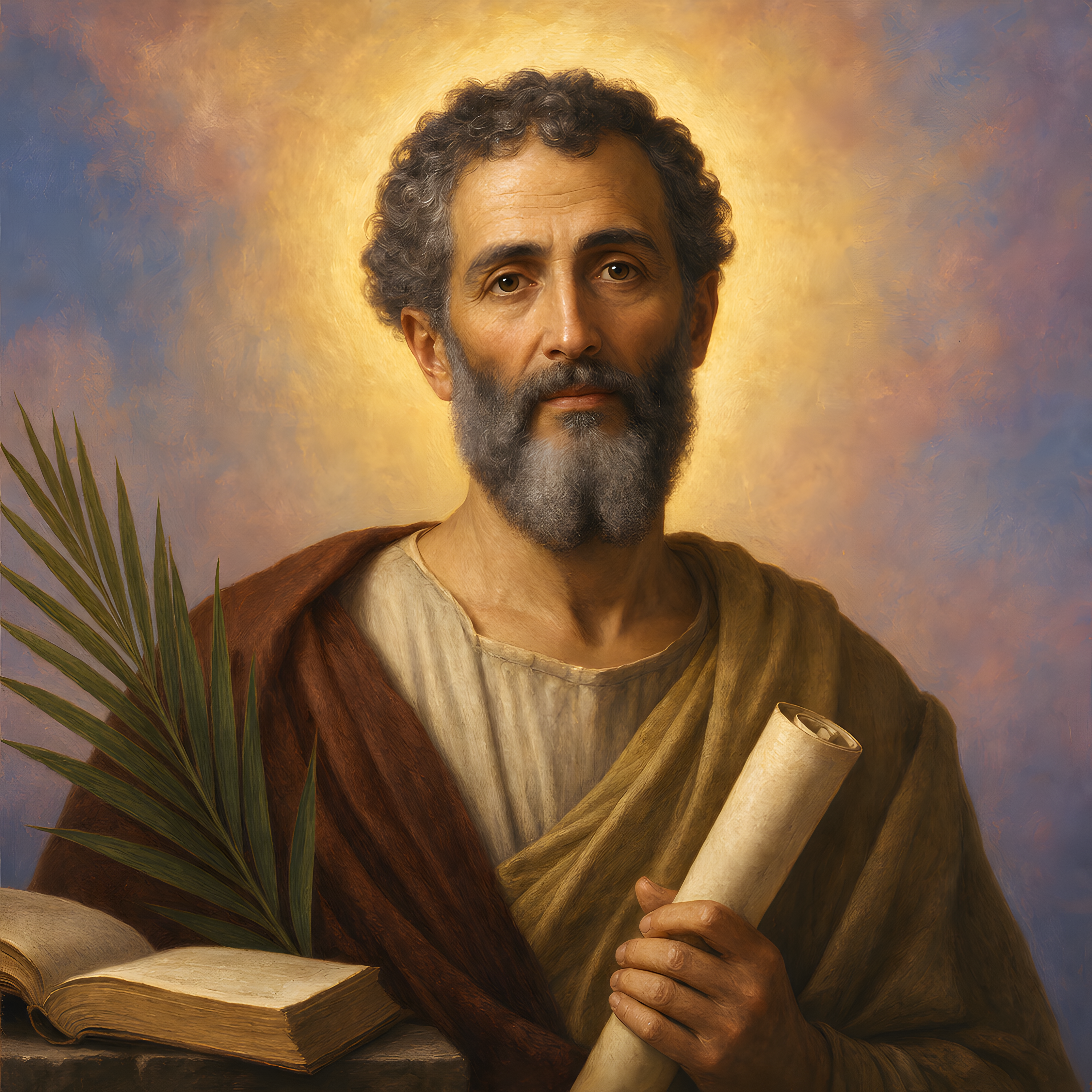 Portrait of St. Justin Martyr