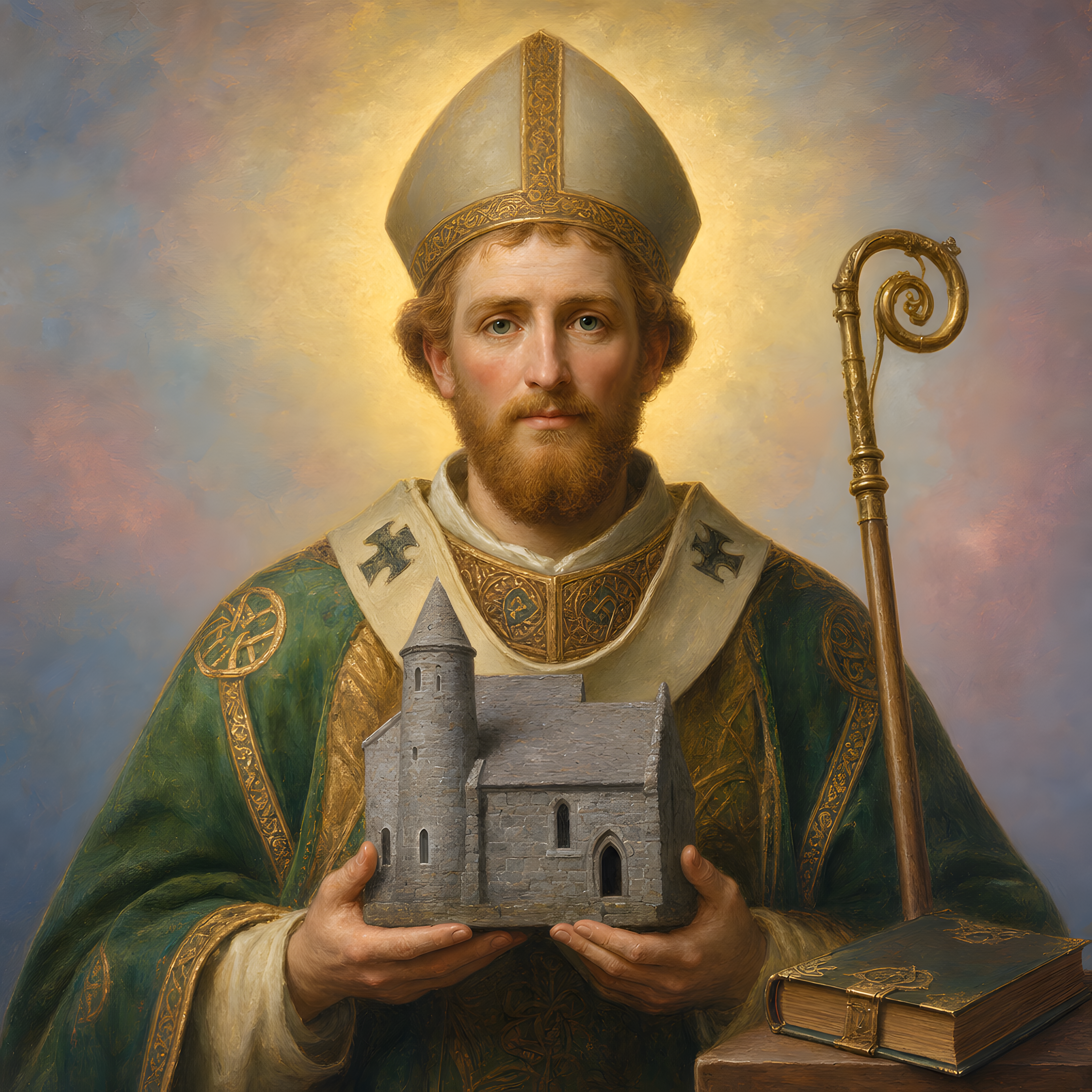 Portrait of St. Kenan