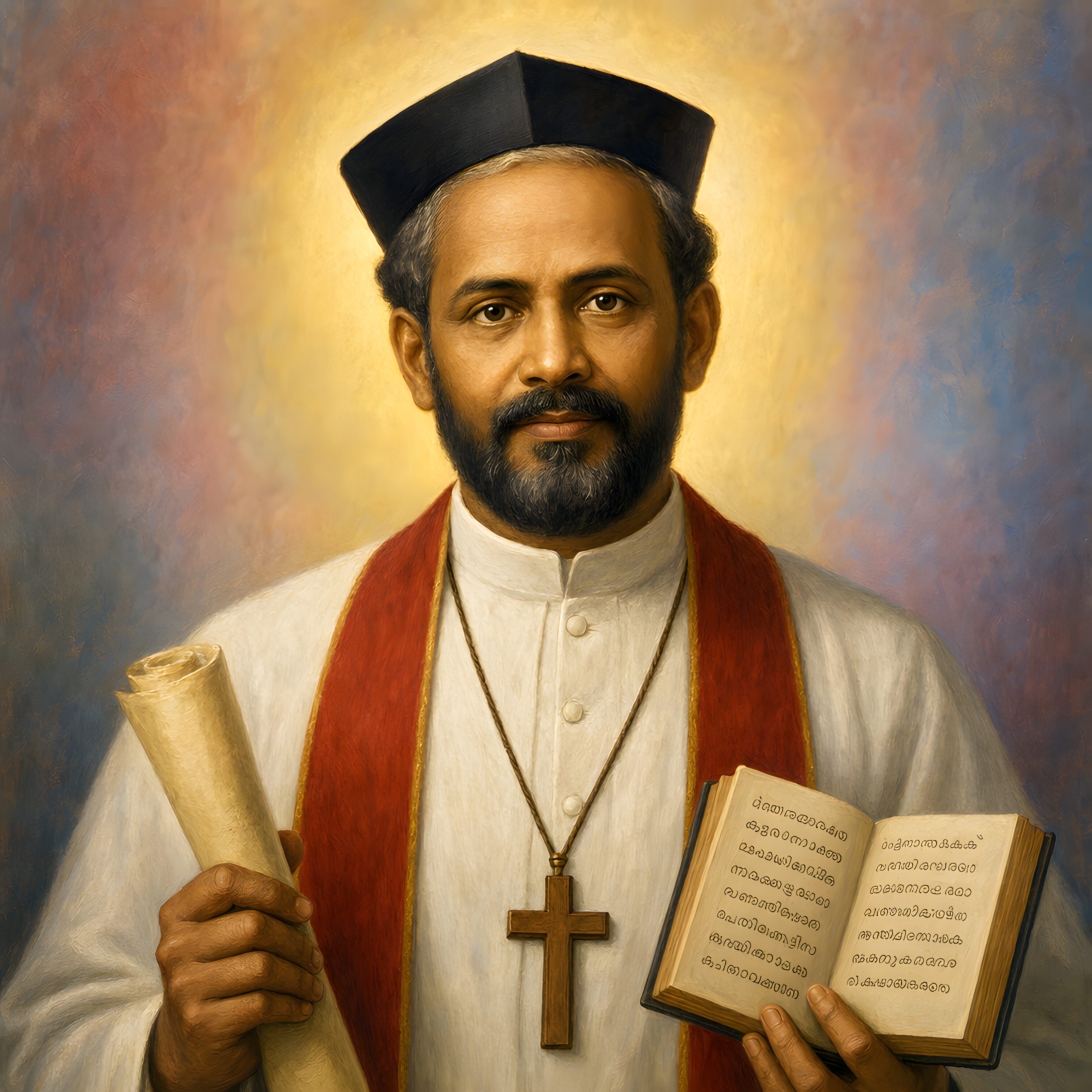 Portrait of St. Kuriakose Elias Chavara