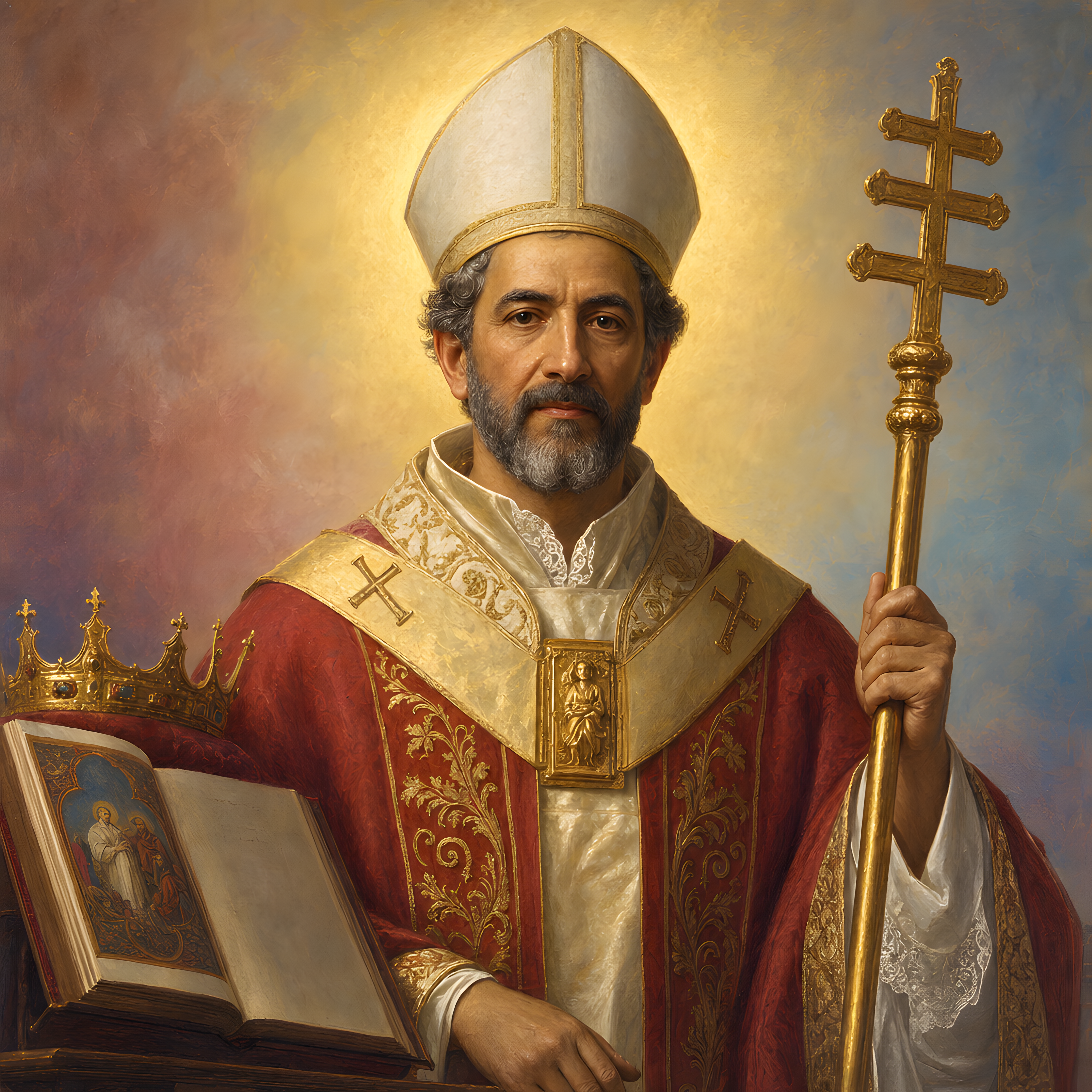 Portrait of St. Leo III