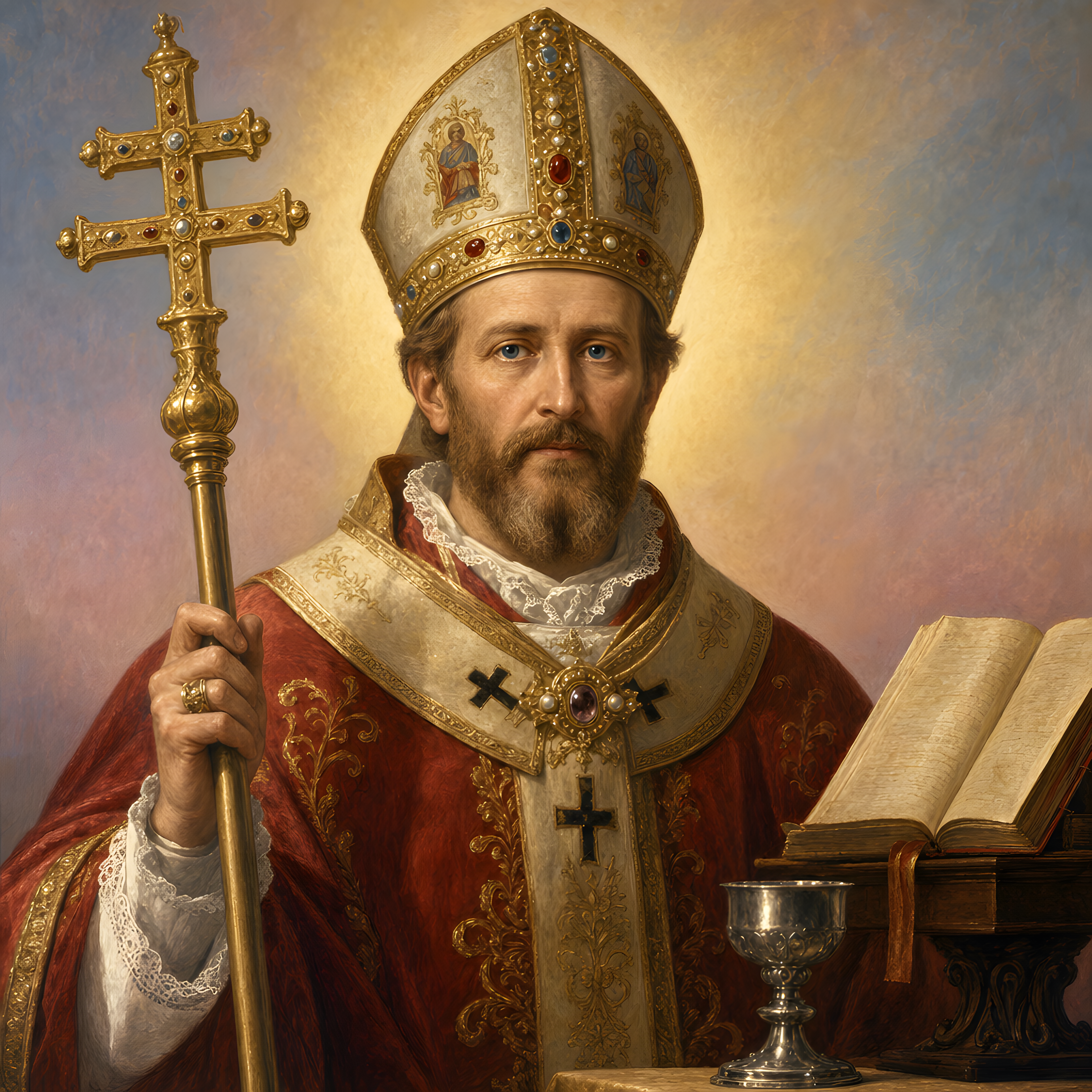 Portrait of St. Leo IX