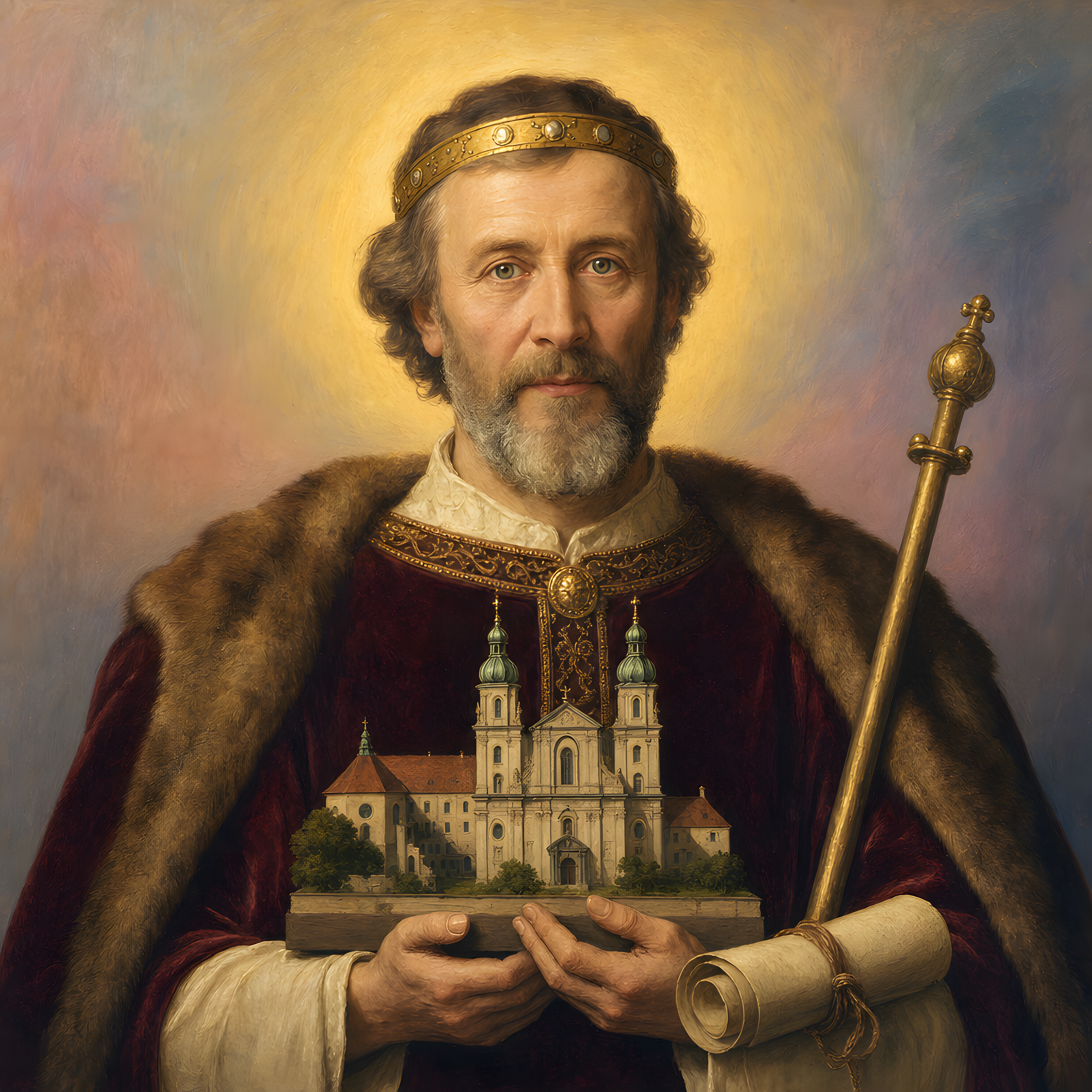 Portrait of St. Leopold III