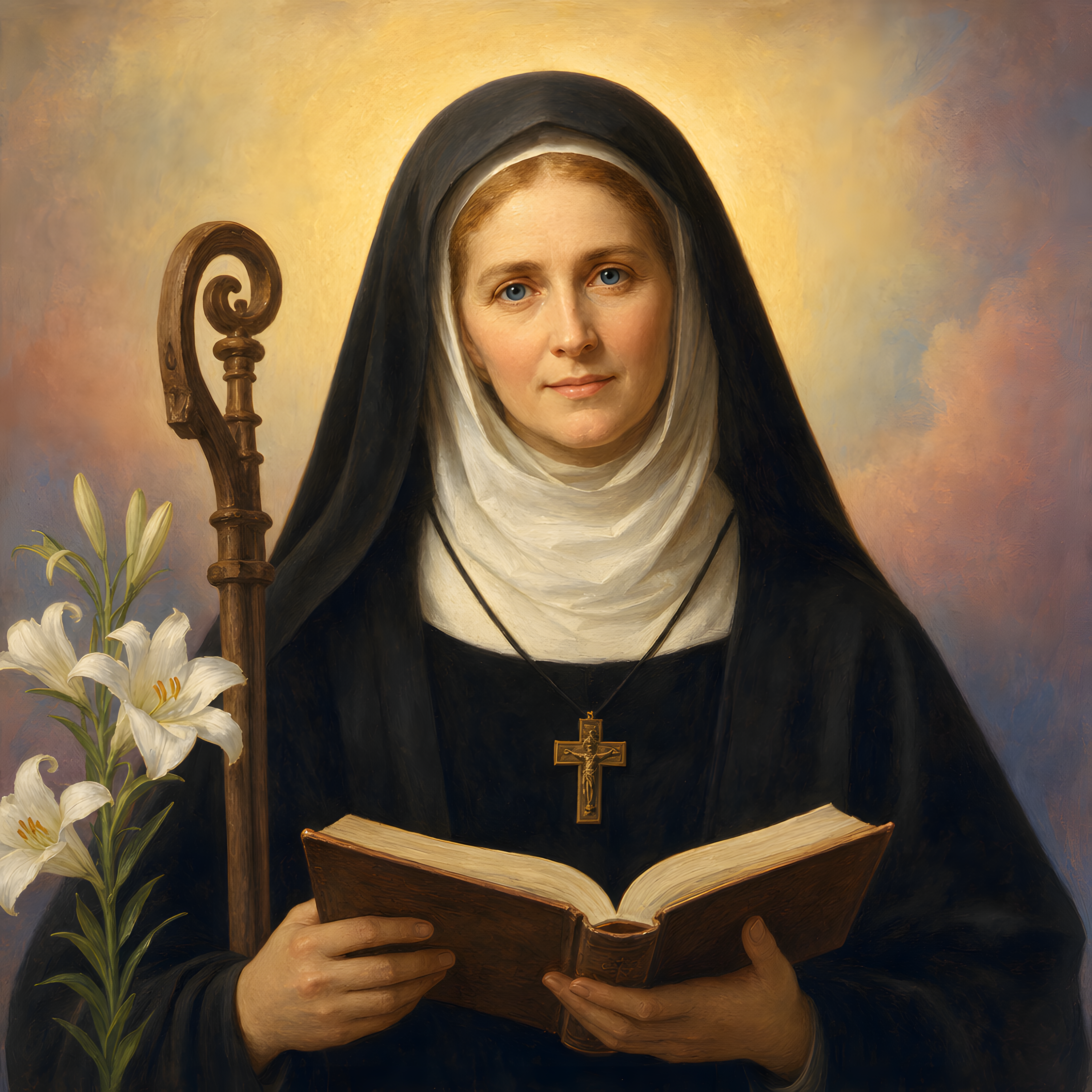 Portrait of St. Lioba