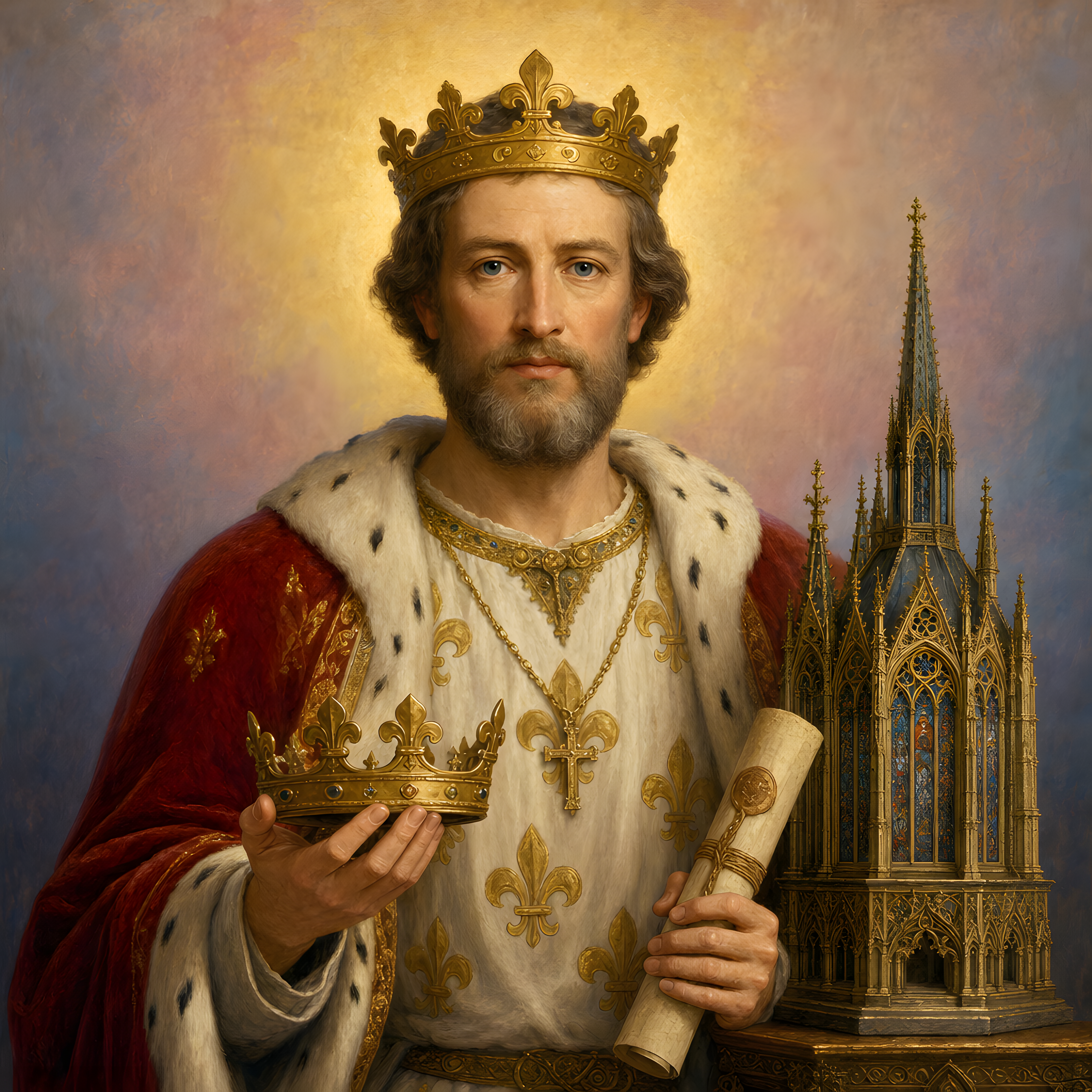 Portrait of St. Louis IX