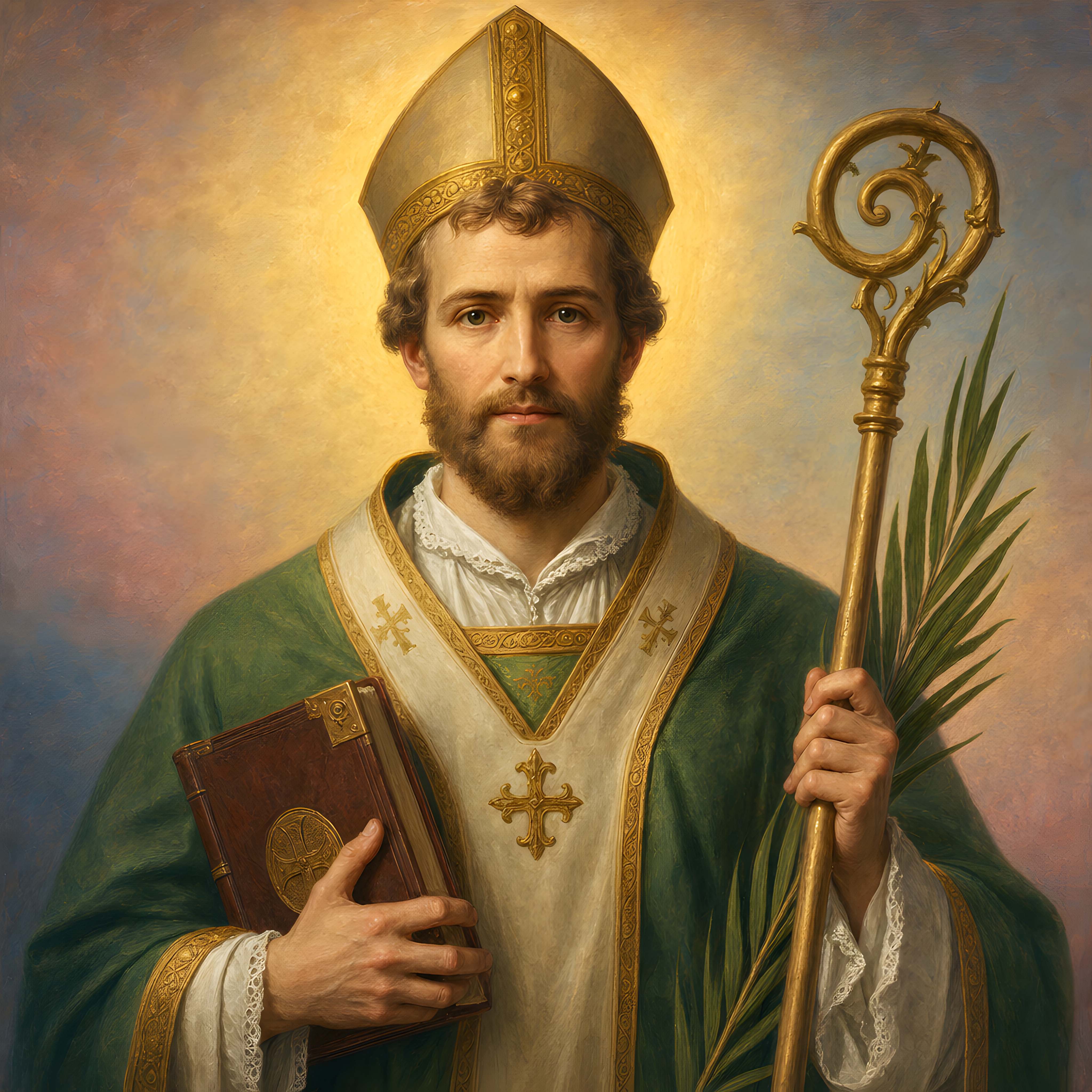 Portrait of St. Lucian of Beauvais