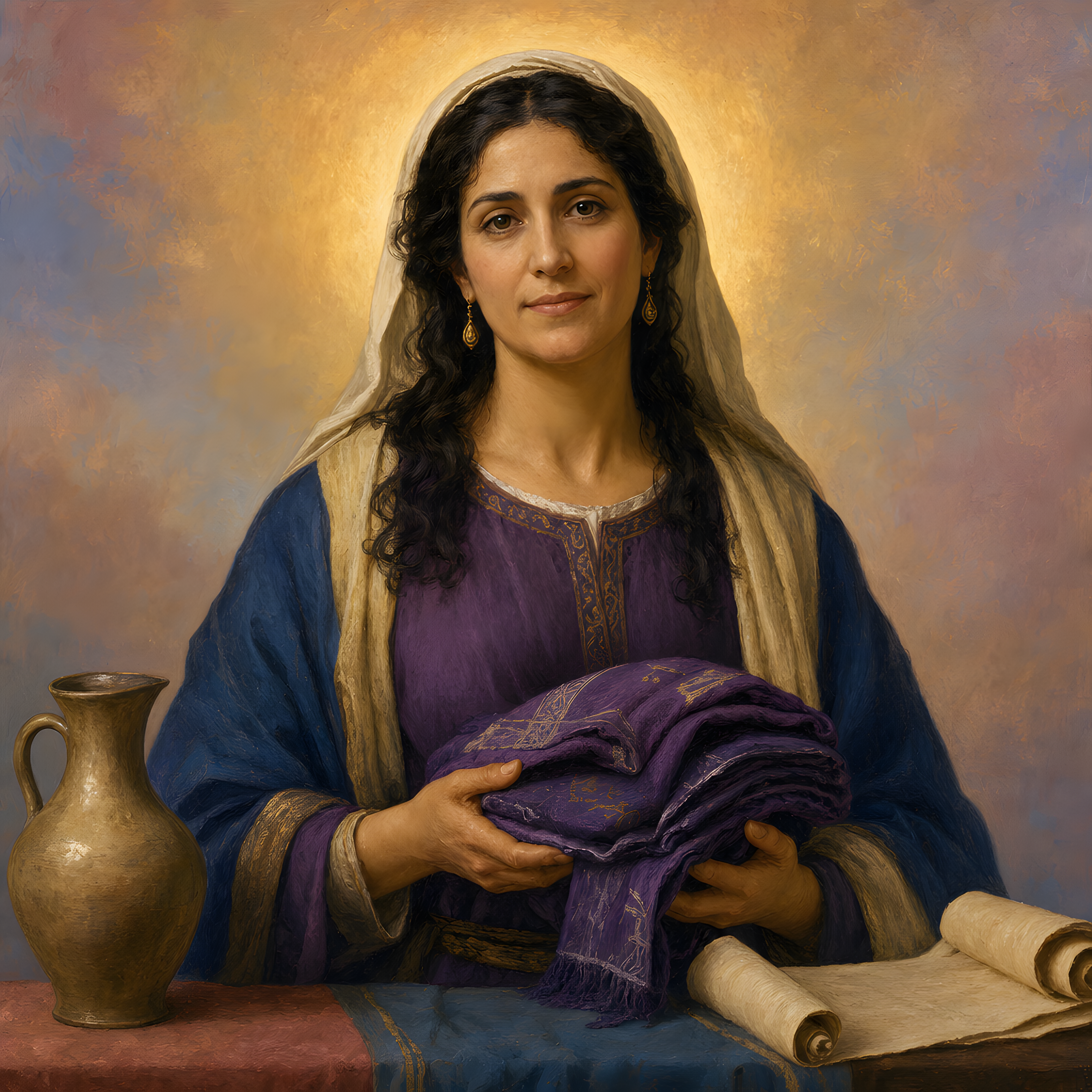 Portrait of St. Lydia of Thyatira