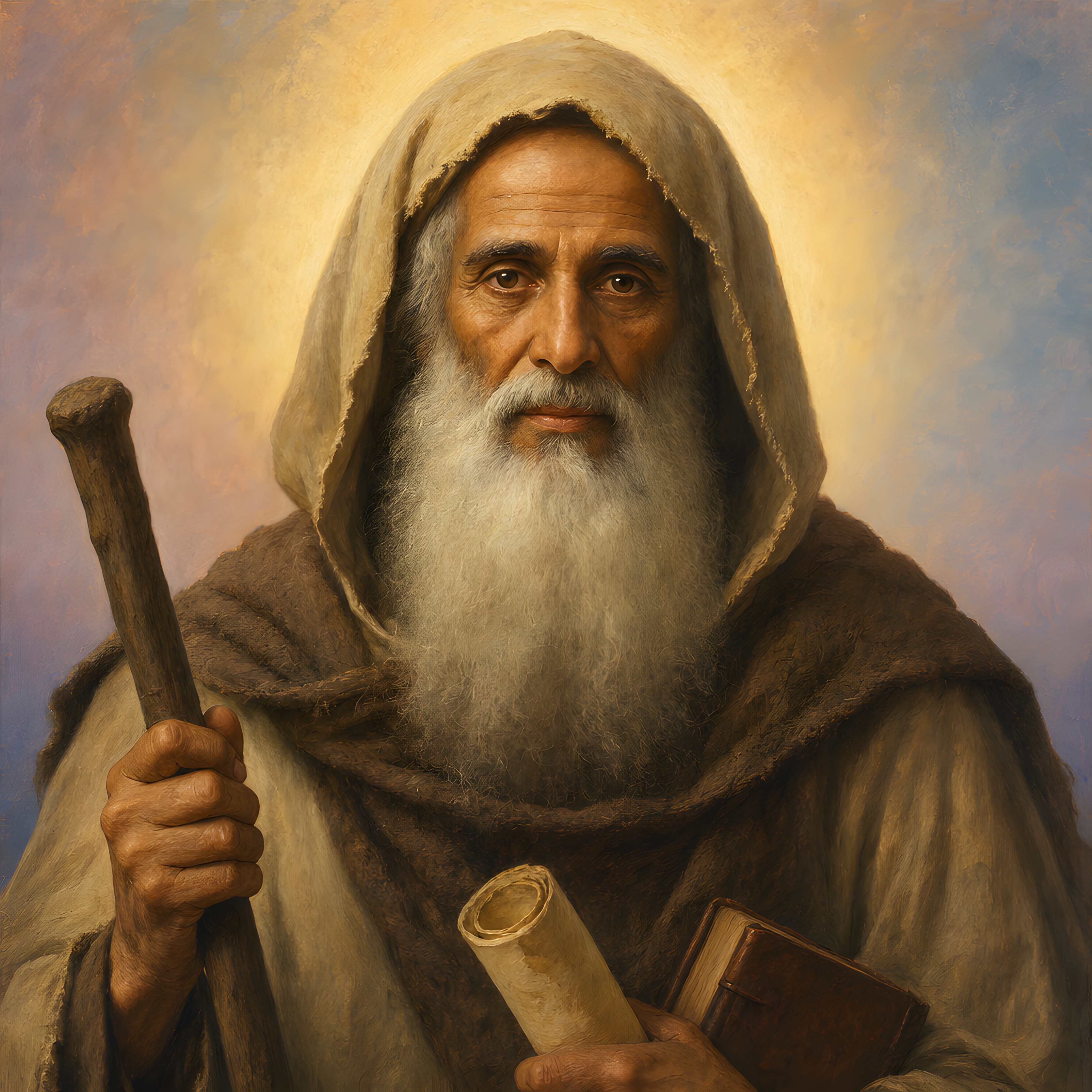 Portrait of St. Macarius of Alexandria
