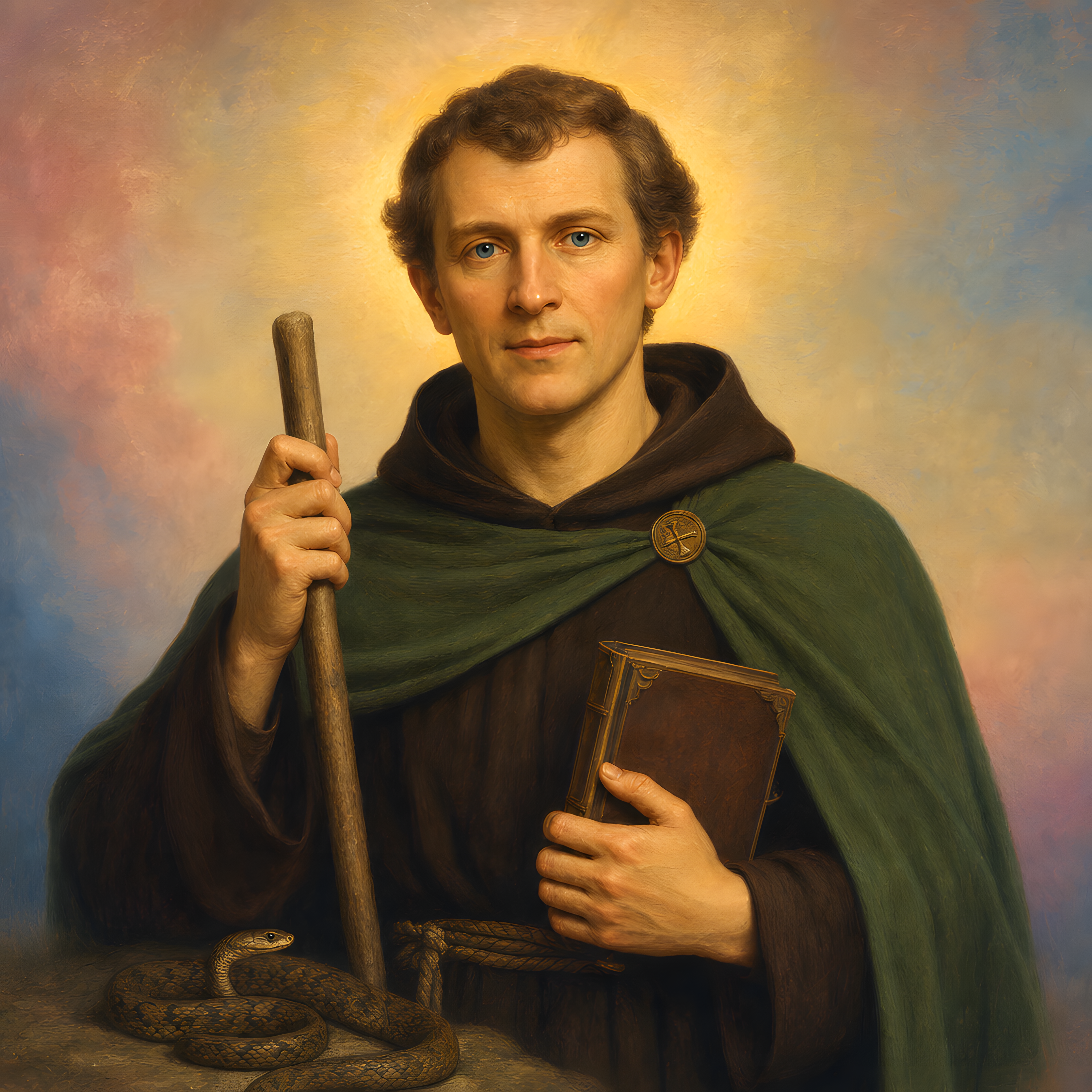 Portrait of St. Magnus of Füssen