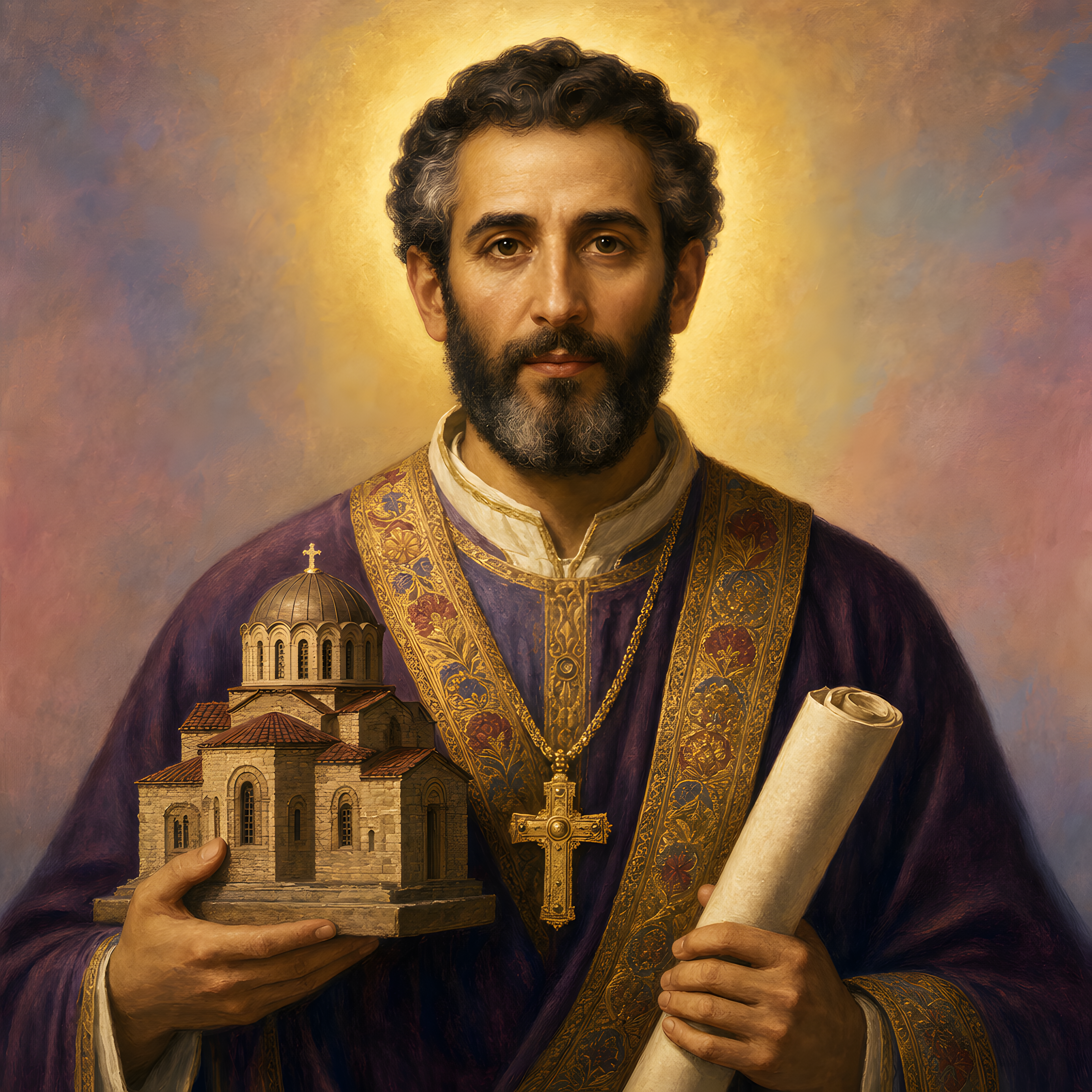 Portrait of St. Marcian