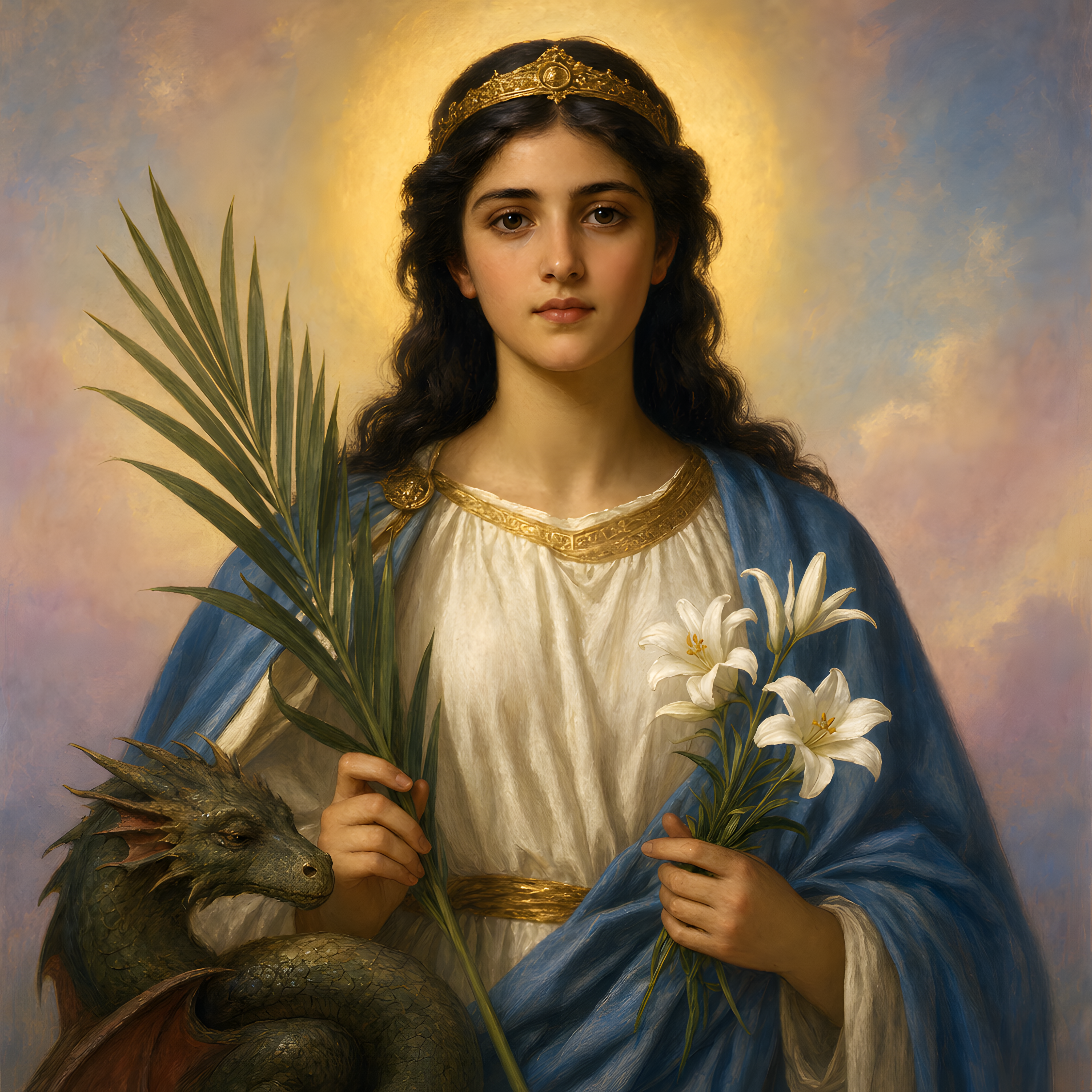 Portrait of St. Margaret of Antioch
