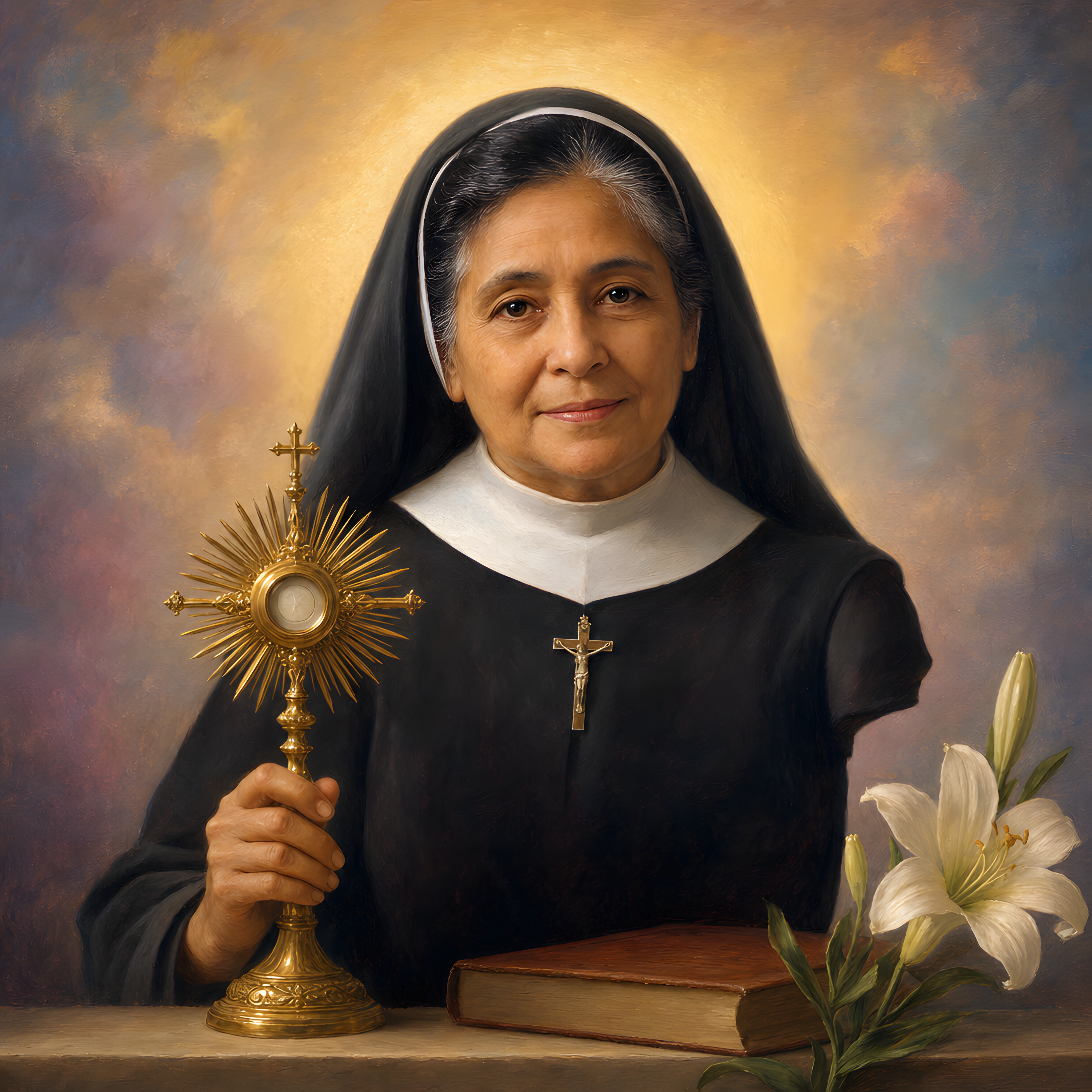 Portrait of St. Maria del Monte Carmelo Rendiles Martínez