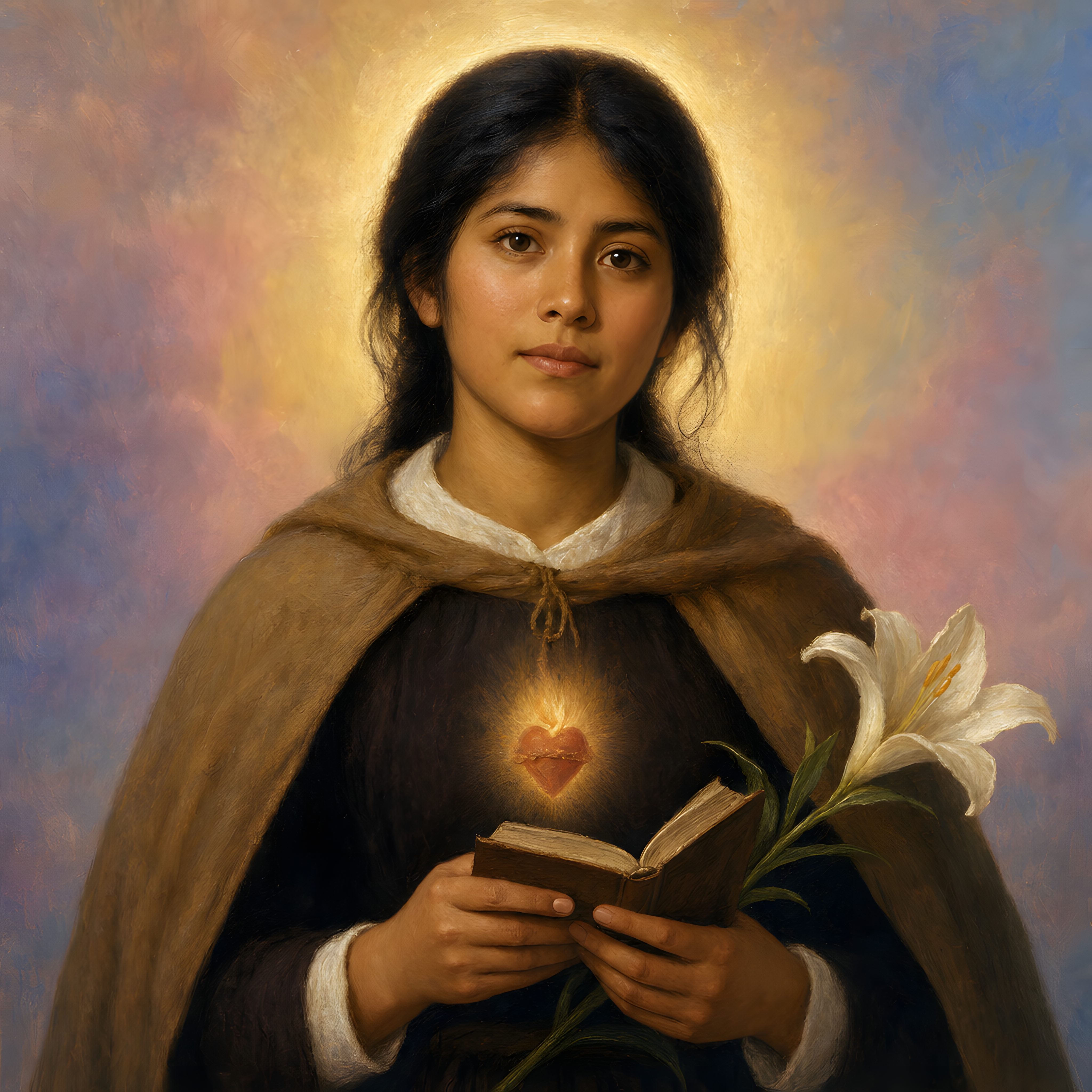 Portrait of St. Mariana de Jesús de Paredes