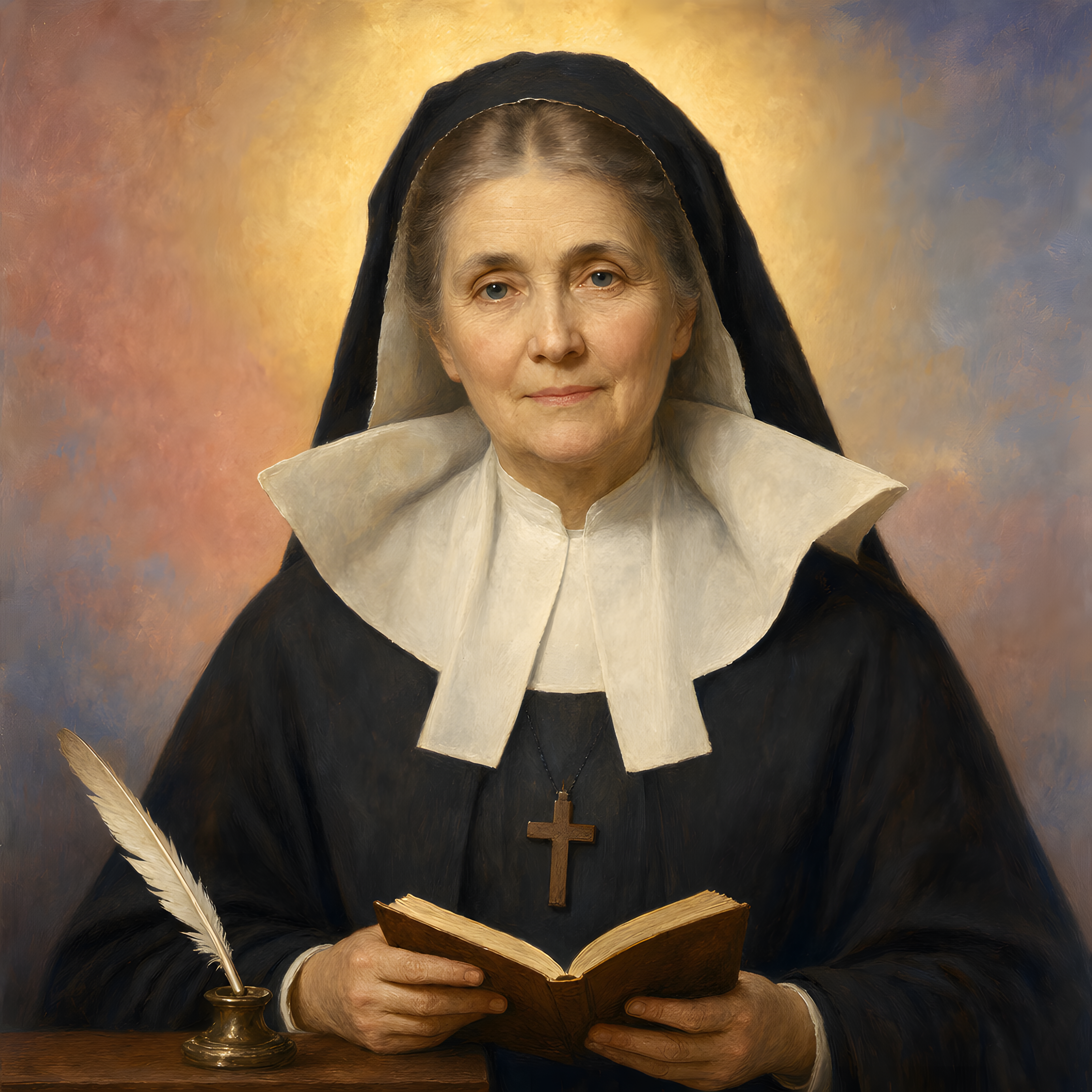 Portrait of St. Marie of the Incarnation